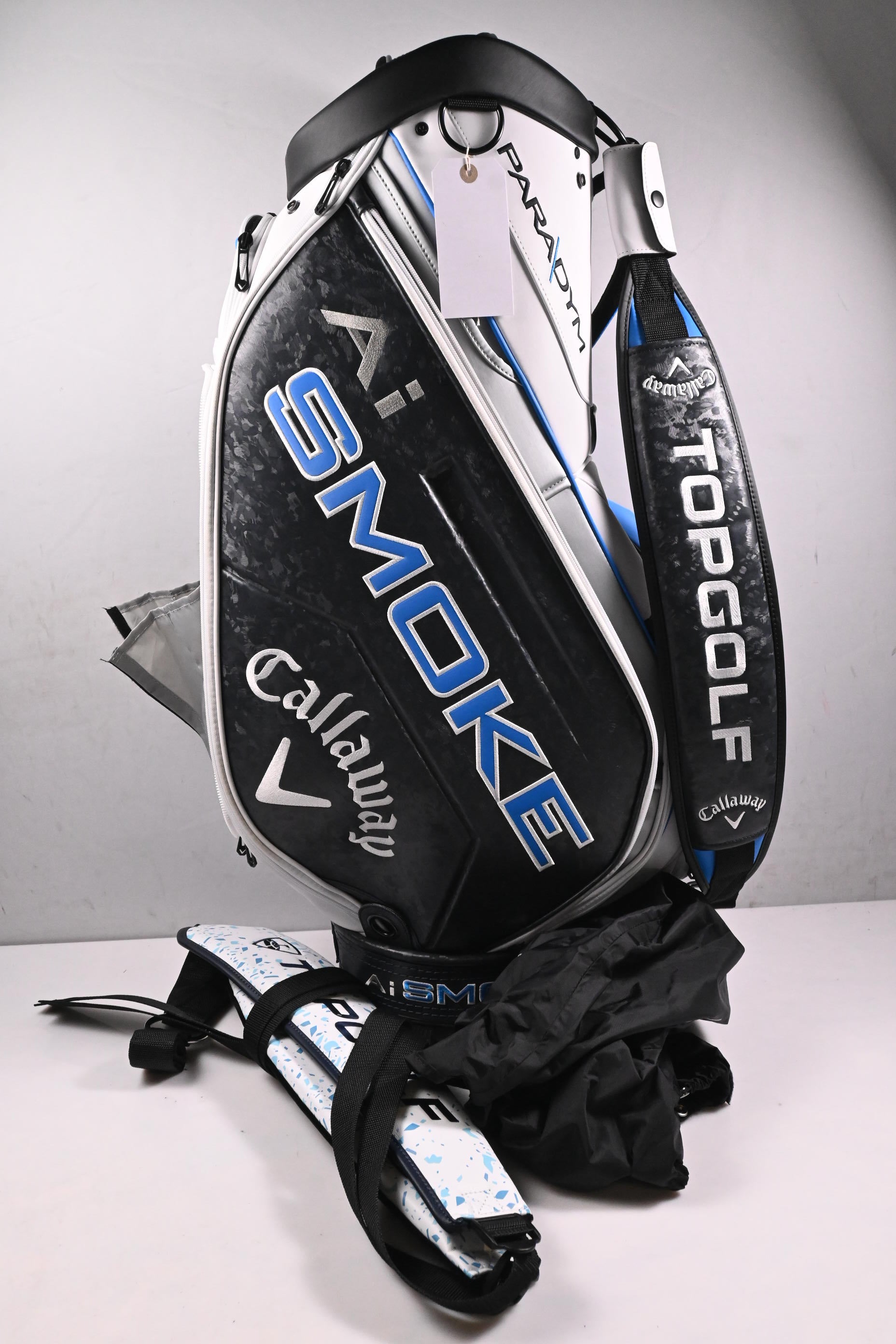 Callaway Paradym Ai Smoke Tour Bag / 6-Way Divider / White, Grey