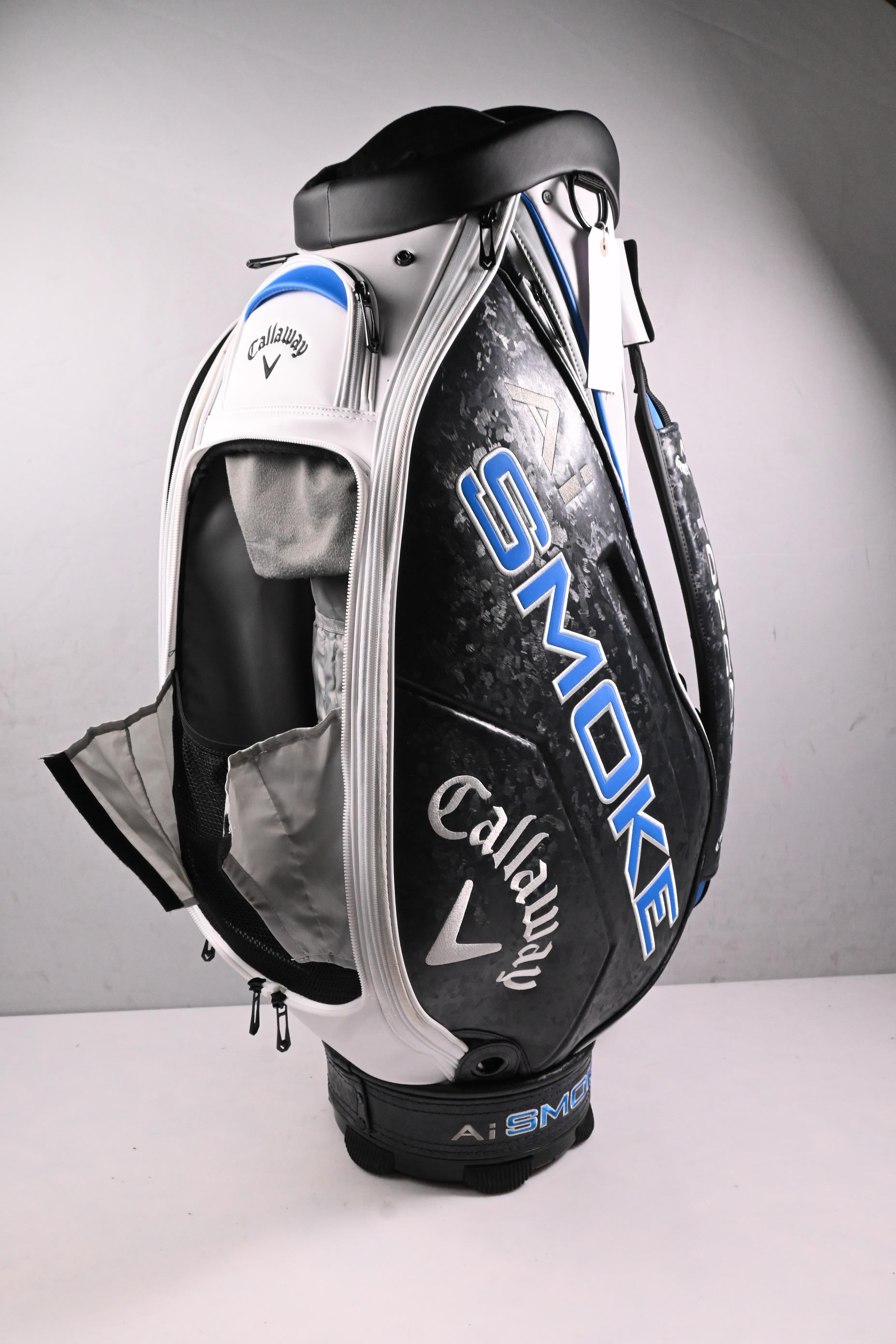 Callaway Paradym Ai Smoke Tour Bag / 6-Way Divider / White, Grey