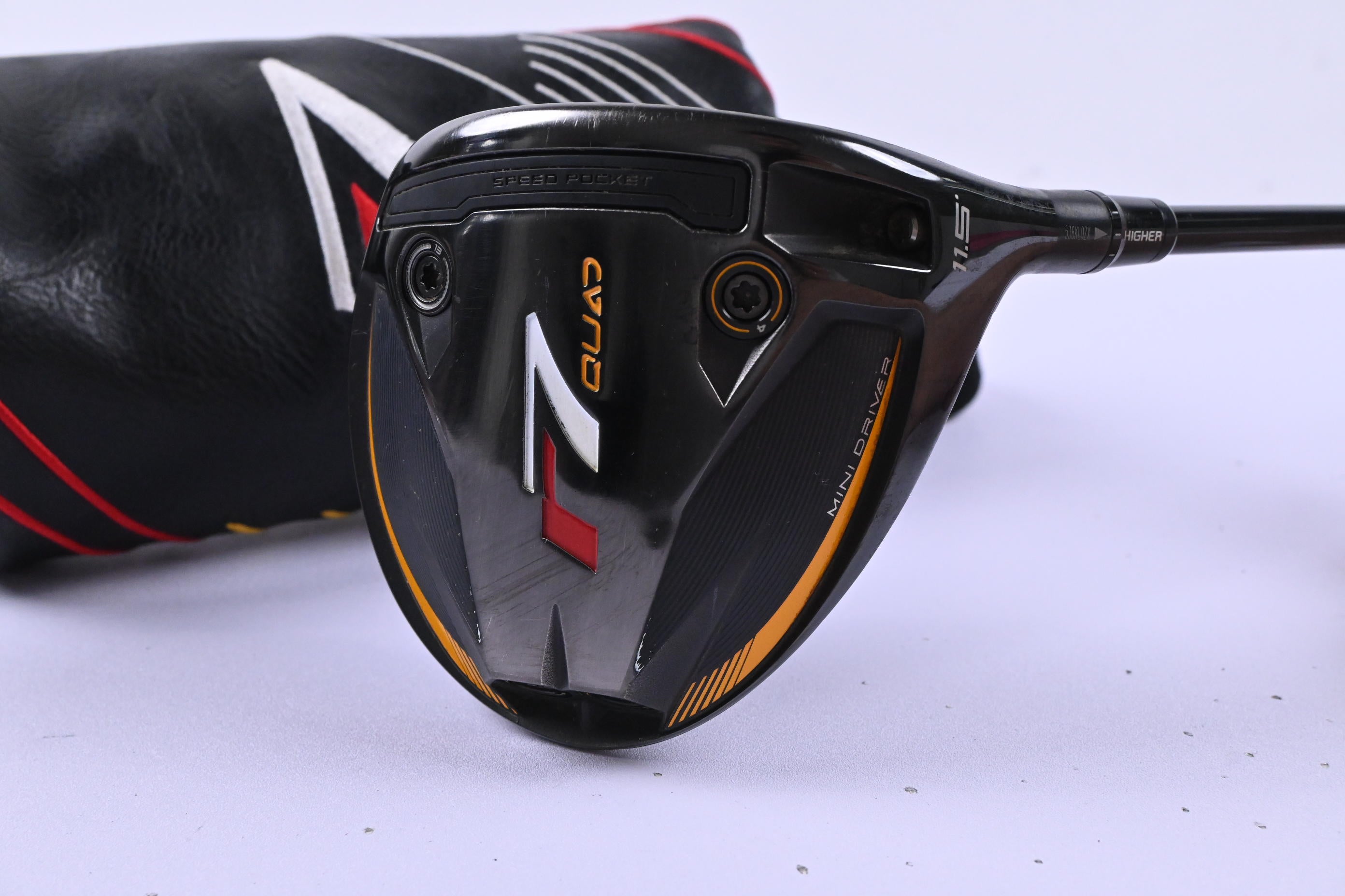 Taylormade R7 Quad Mini Driver / 11.5 Degree / Stiff Flex Speeder MD 6 Shaft