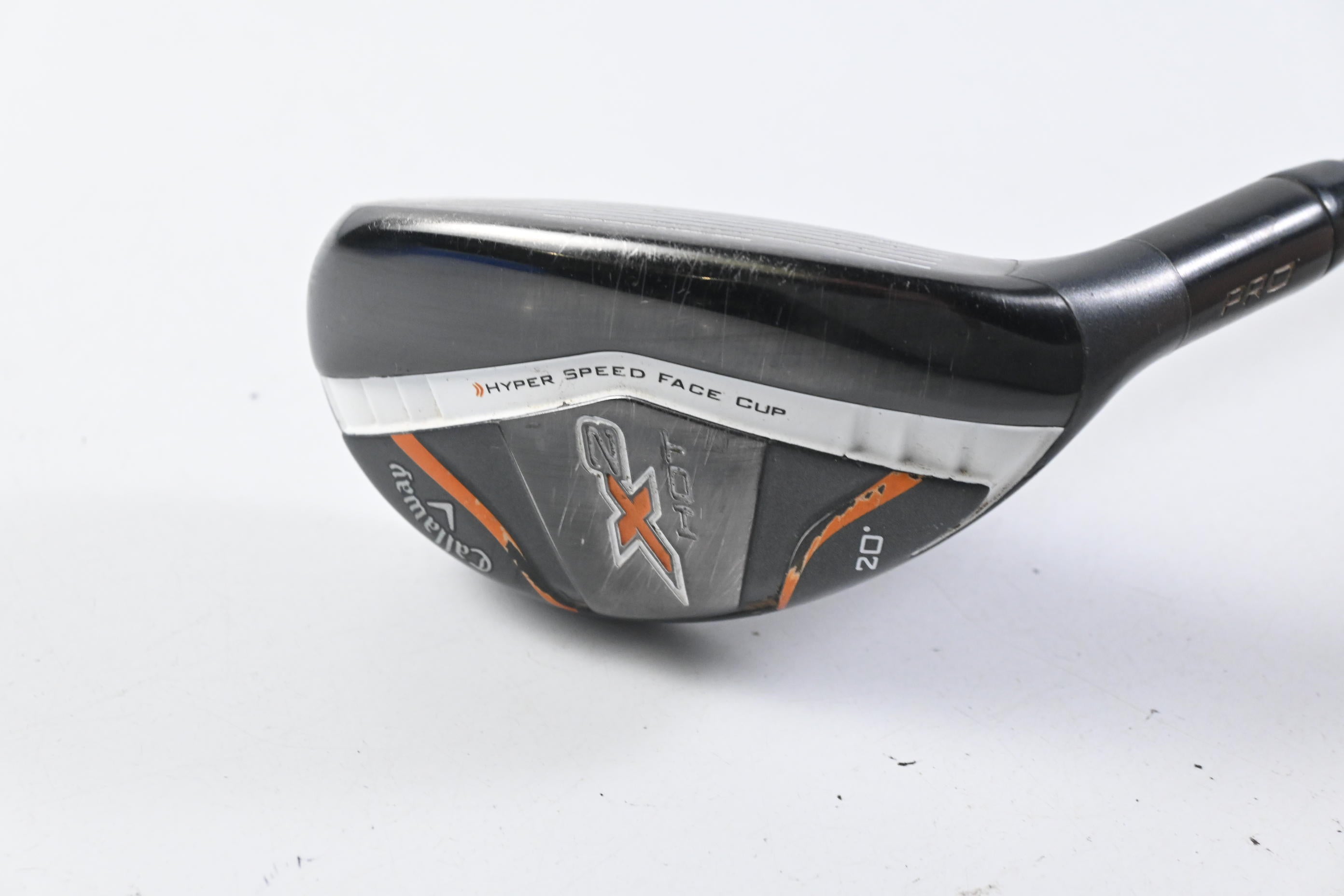 Callaway X2 Hot Pro #4 Hybrid / 20 Degree / Stiff Flex Aldila Tour Green ATX 75