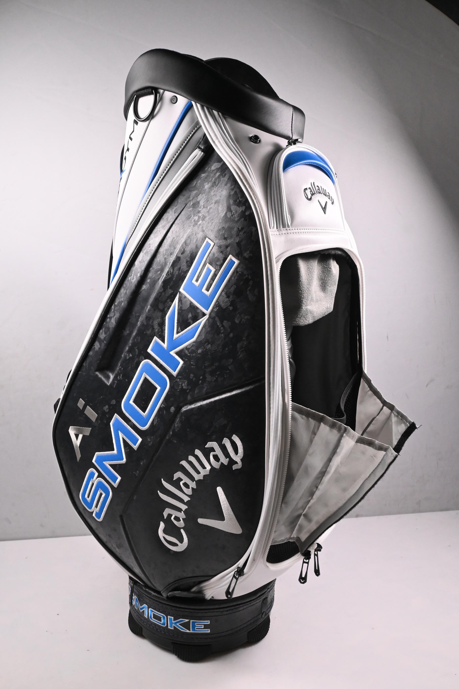 Callaway Paradym Ai Smoke Tour Bag / 6-Way Divider / White, Grey