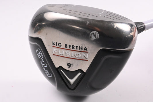 Callaway Big Bertha FT-3 Fusion Driver / 9 Degree / Stiff Flex Aldila NVS 55