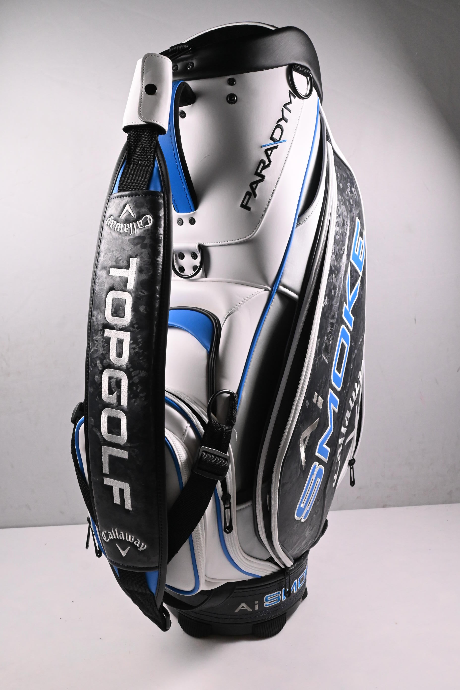Callaway Paradym Ai Smoke Tour Bag / 6-Way Divider / White, Grey