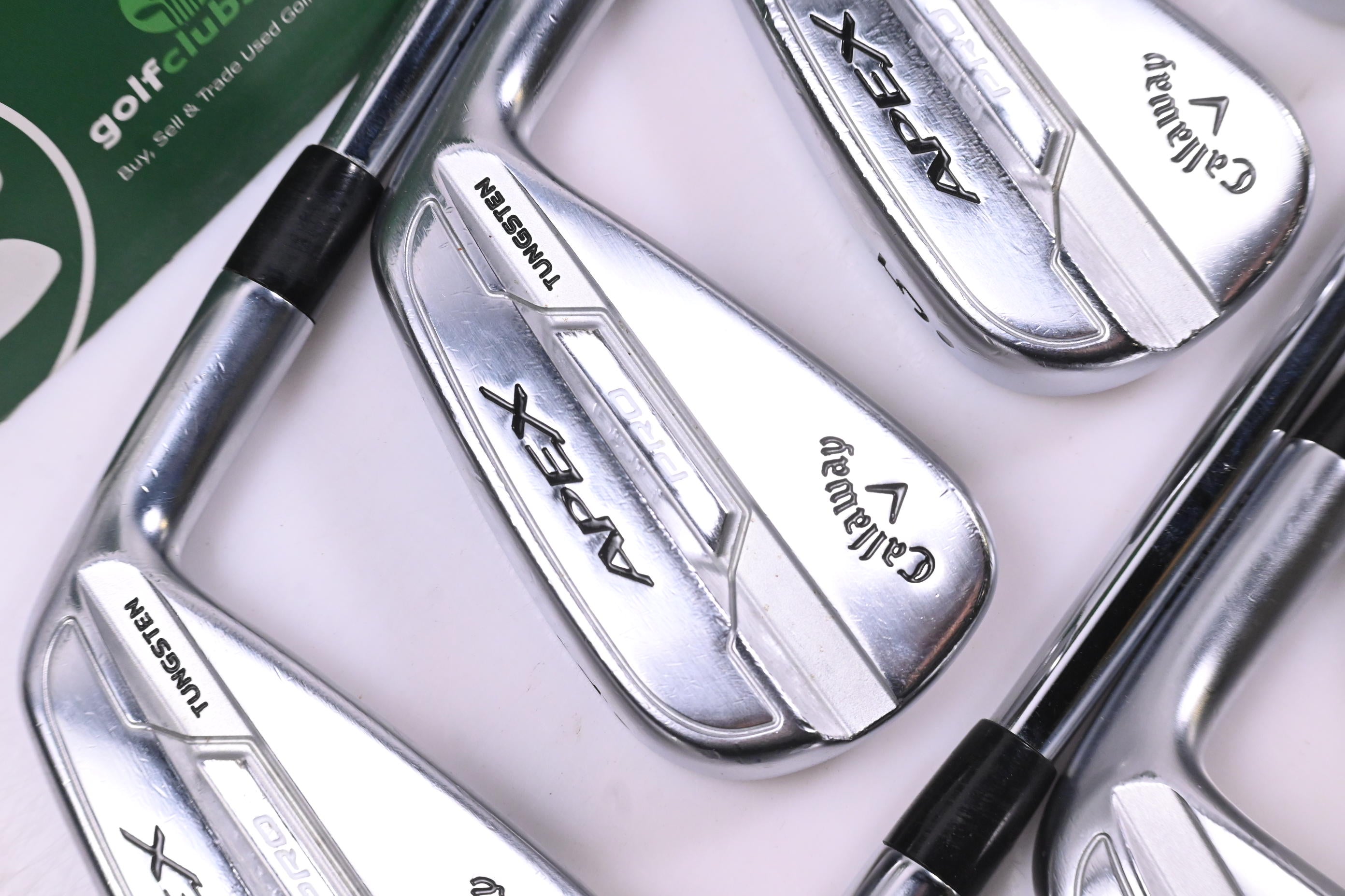 Callaway Apex Pro 21 Irons / 3-PW / Black / Regular Flex Elevate ETS 115 Shafts