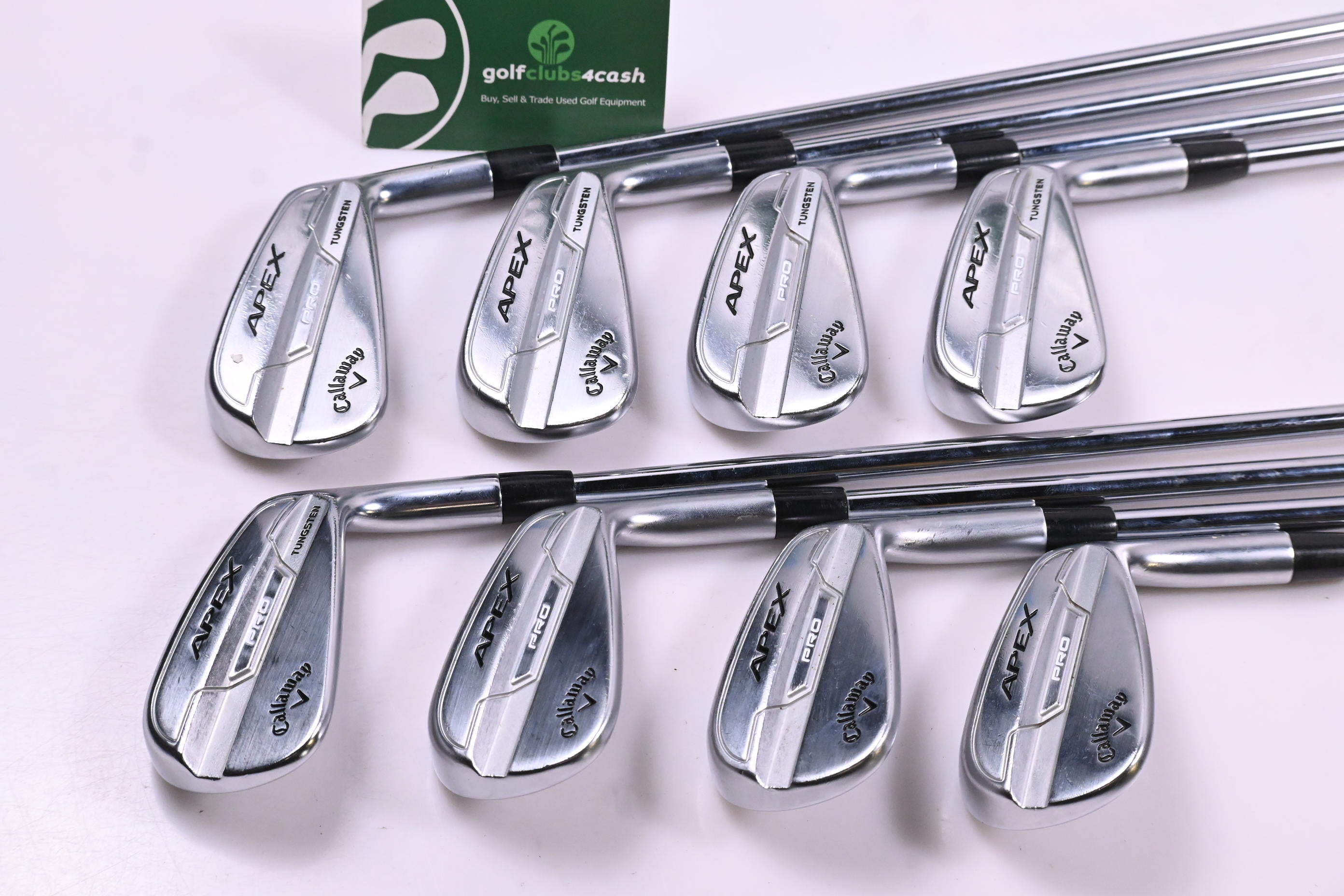 Callaway Apex Pro 21 Irons / 3-PW / Black / Regular Flex Elevate ETS 115 Shafts