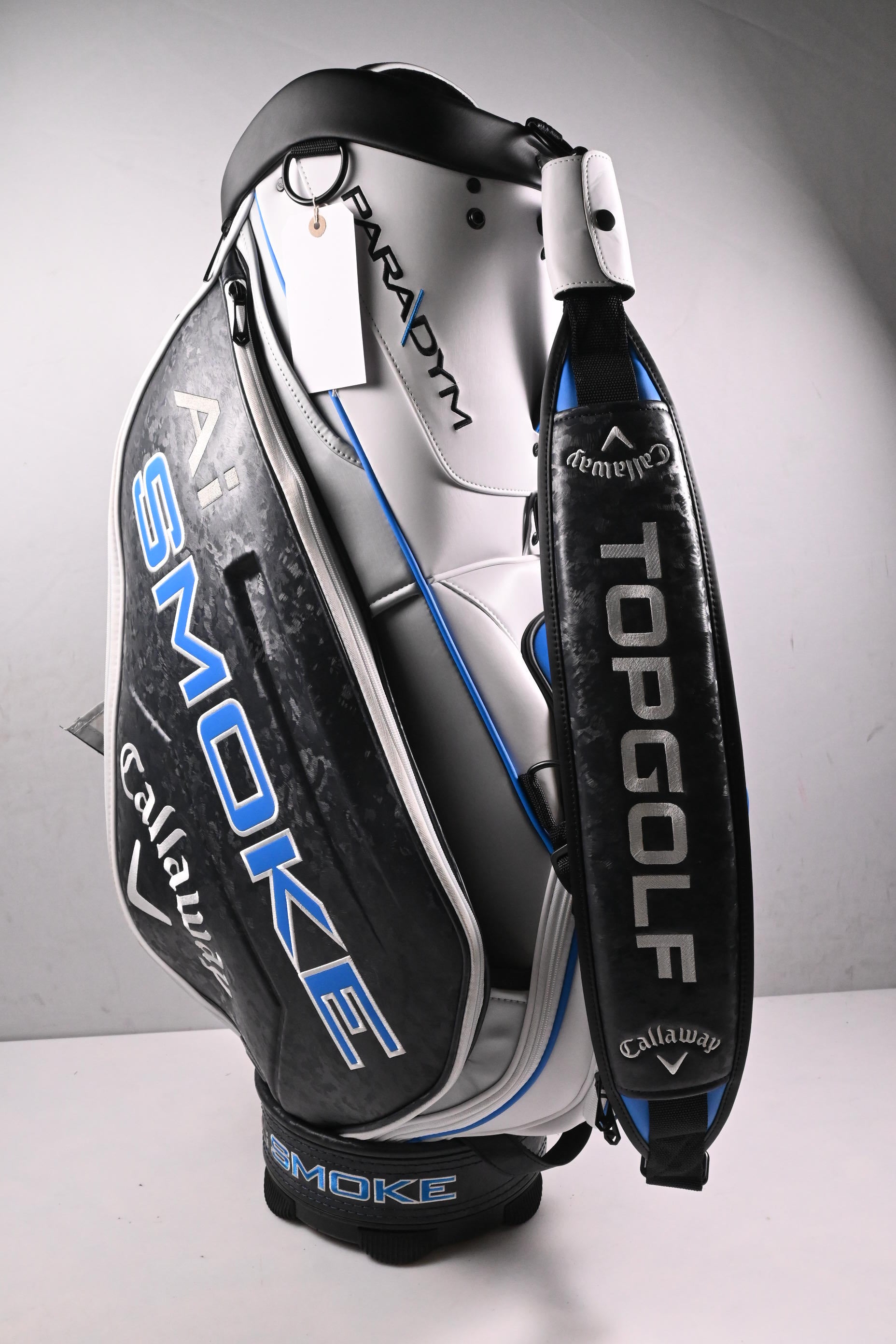 Callaway Paradym Ai Smoke Tour Bag / 6-Way Divider / White, Grey