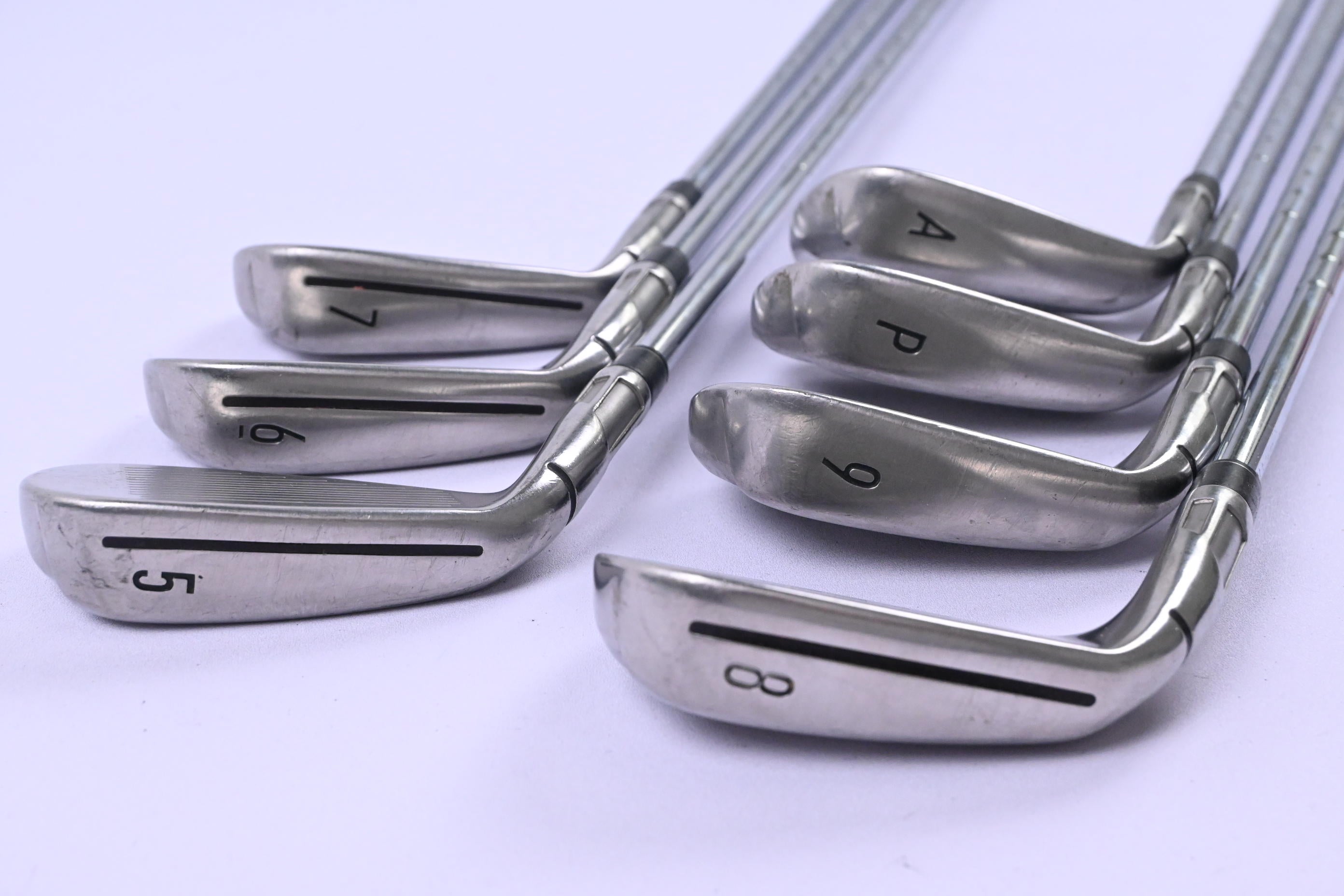 Taylormade SIM2 Max Irons / 5-PW+GW / Stiff Flex KBS Tour 120 Shafts