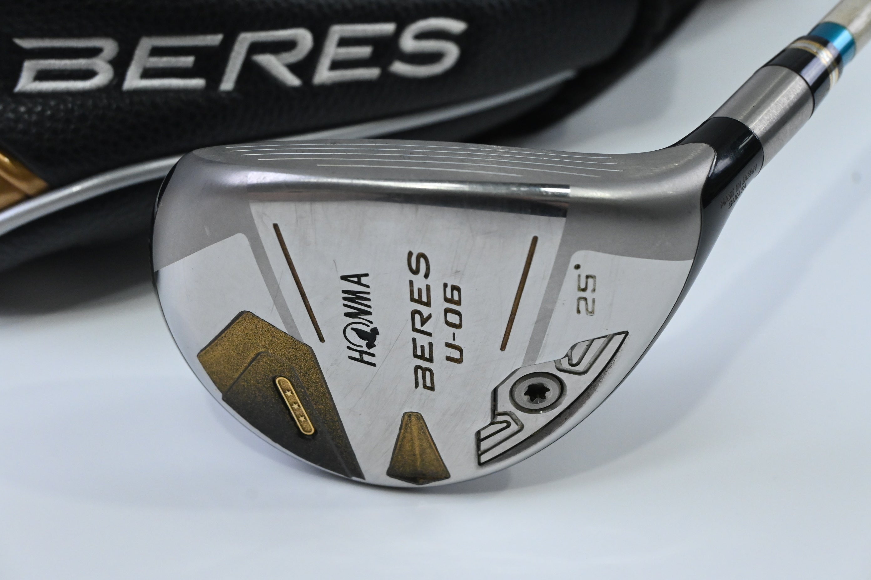 Honma Beres U-06 #5 Hybrid / 25 Degree / Regular Flex Honma Armrq X 47 Shaft