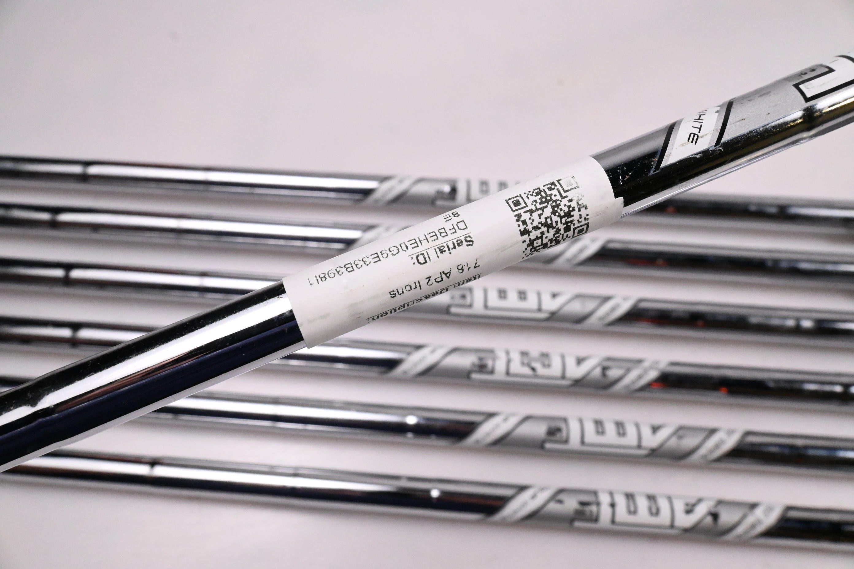 Titleist 718 AP2 Irons / 4-PW / Stiff Flex AMT Tour White S300 Shafts