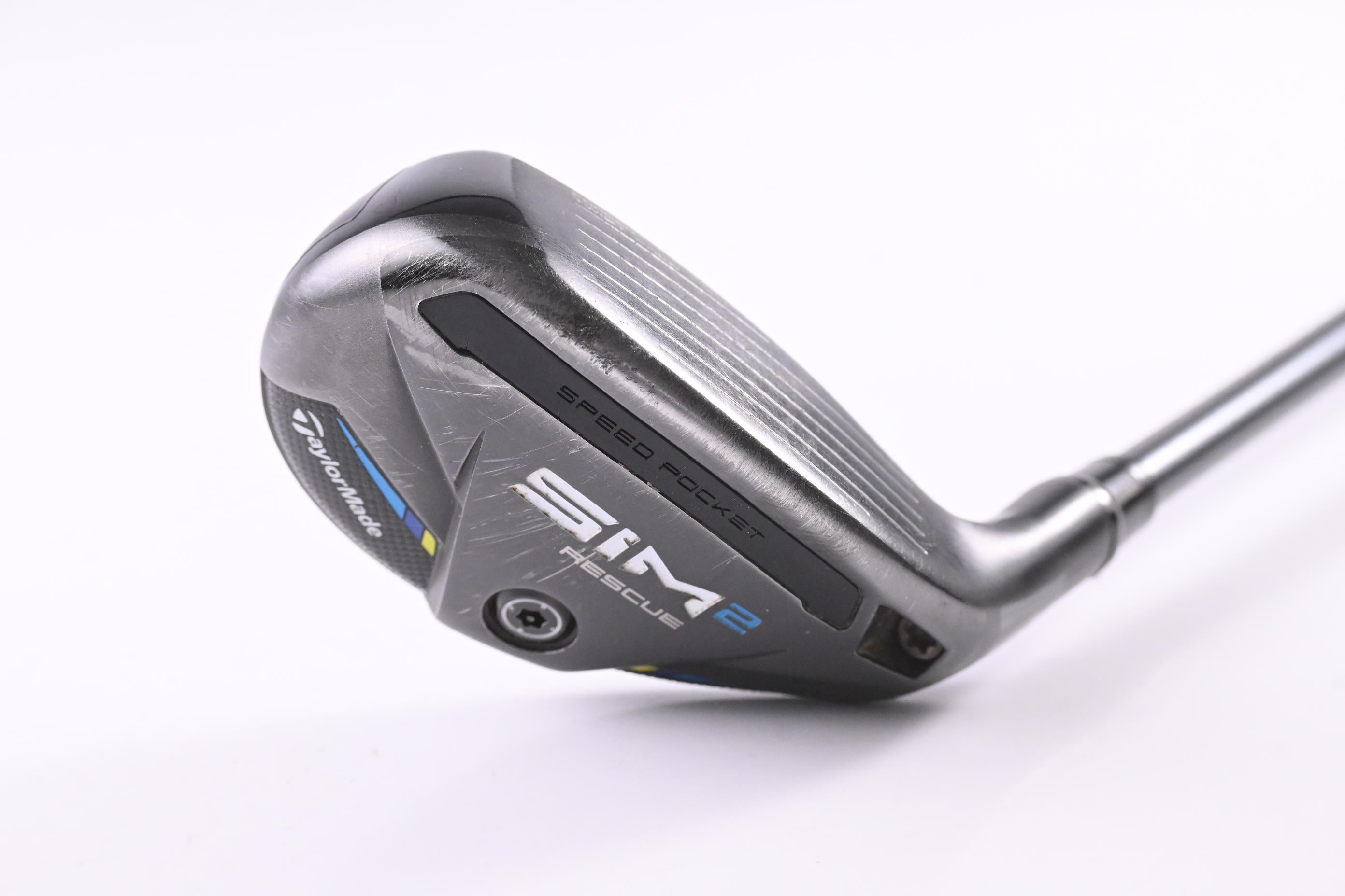 Taylormade SIM2 #3 Hybrid / 19.5 Degree / Stiff Flex Fujikura Speeder 869 Shaft