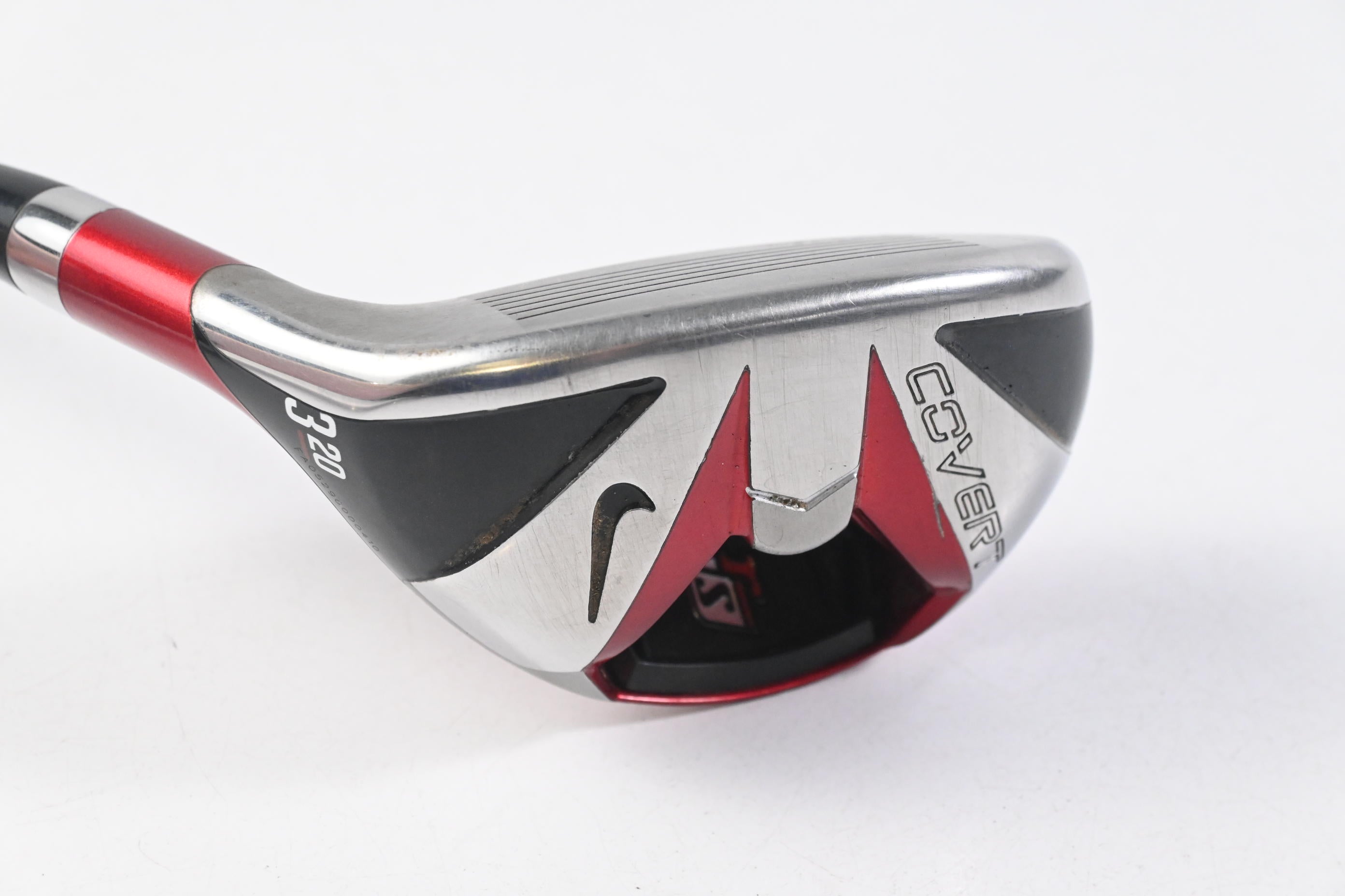 Left Hand Nike VR-S Covert #3 Hybrid / 20 Degree / Regular Flex Kuro Kage Red 70