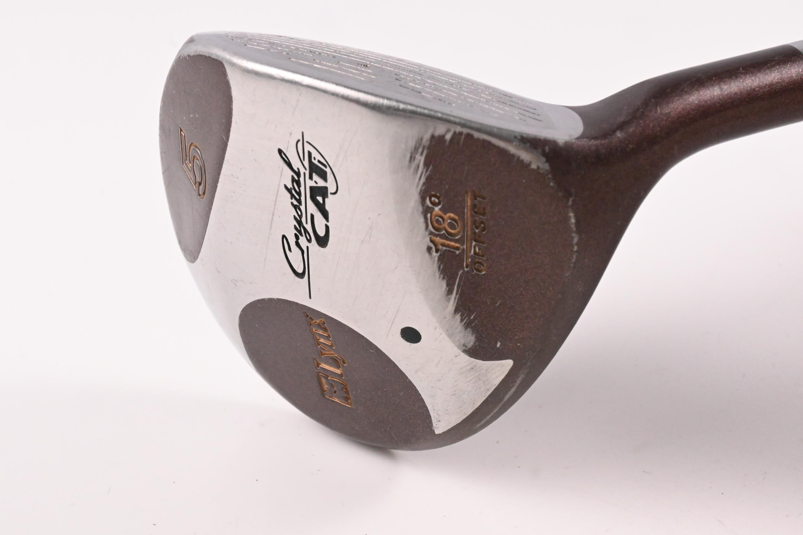 Ladies Lynx Crystal Cat #5 Wood / 18 Degree / Ladies Flex Lynx Dual Flare Shaft