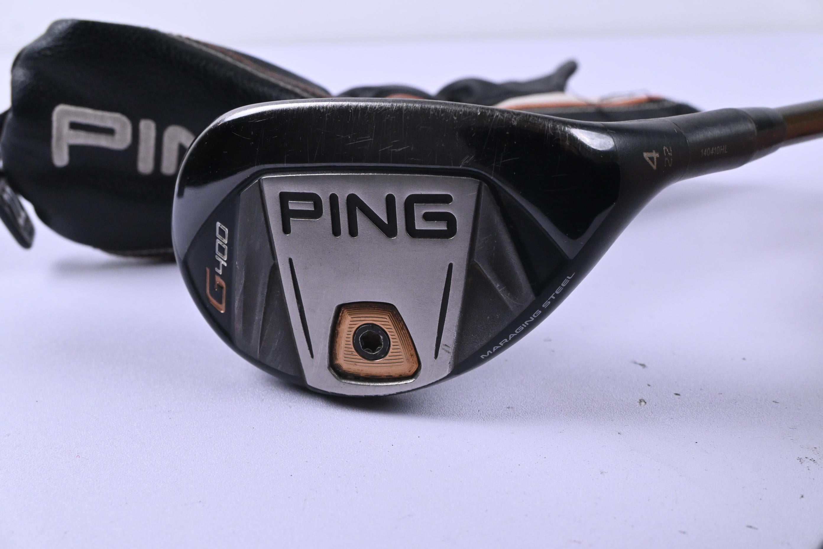 Ping G400 #4 Hybrid / 22 Degree / Regular Flex Ping Alta CB 70 Shaft