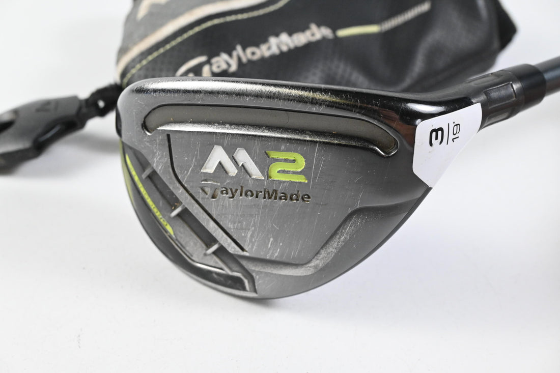 Taylormade M2 2017 #3 Hybrid / 19 Degree / Regular Flex M2 REAX 65 Shaft