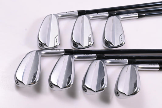 Ping i530 Irons / 5-PW+GW / Black Dot / Regular Flex UST Recoil Dart 75 Shafts
