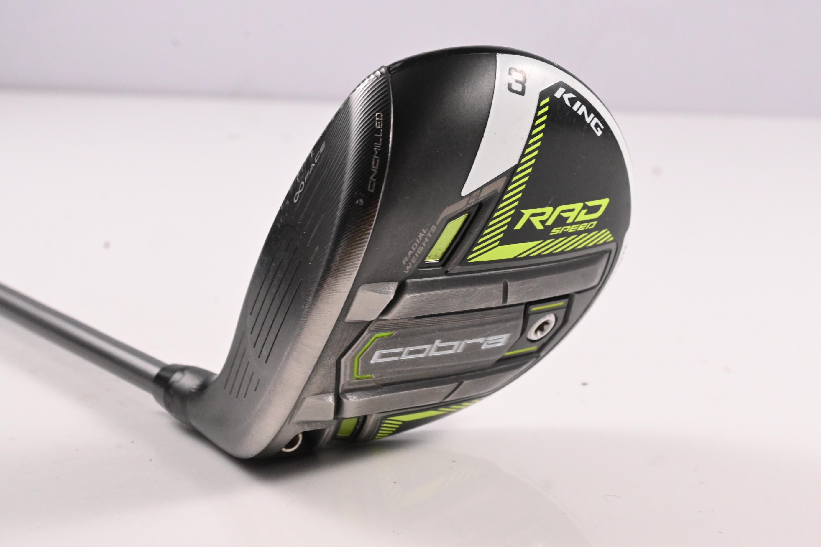 Left Hand Cobra King Radspeed #3 Wood / 14.5 Degree / Senior Flex Evenflow 40