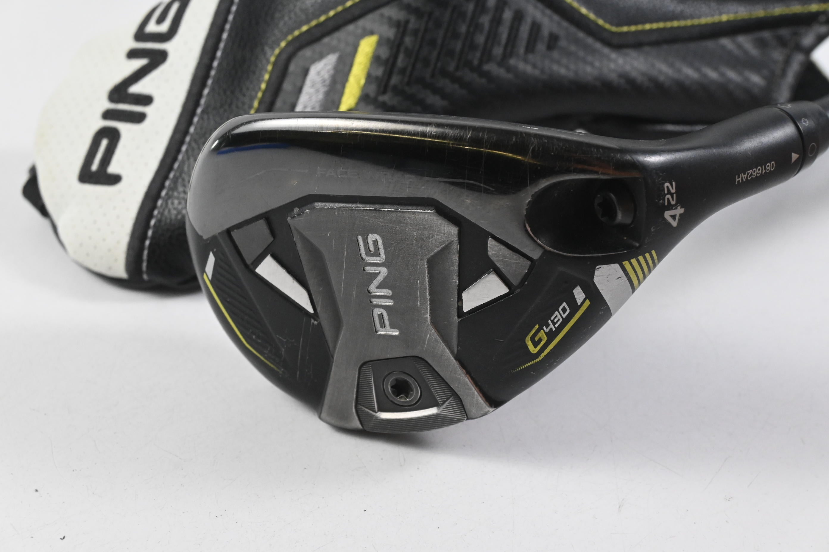 Ping G430 #4 Hybrid / 22 Degree / Regular Flex Ping Alta CB Black 70 Shaft