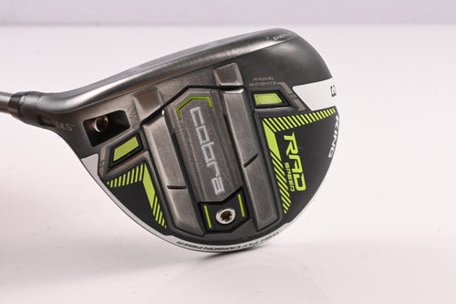 Left Hand Cobra King Radspeed #3 Wood / 14.5 Degree / Senior Flex Evenflow 40