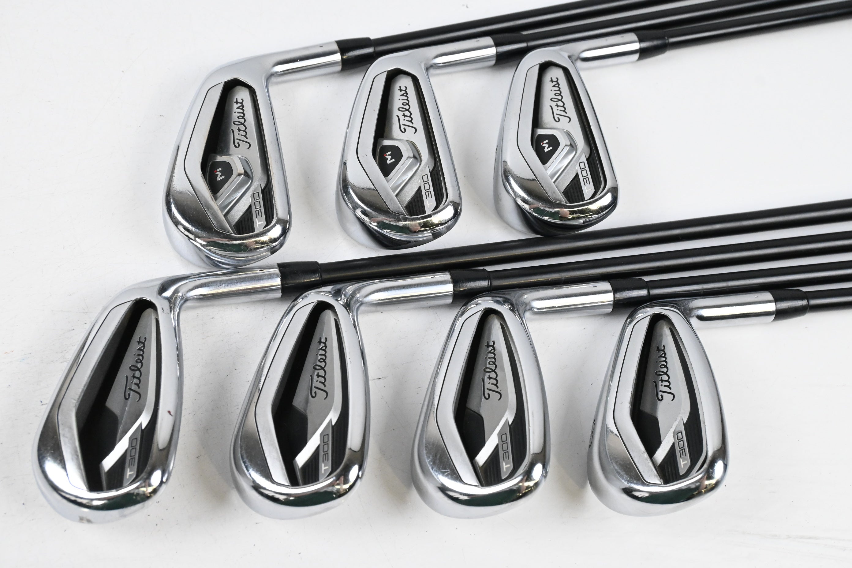 Titleist T300 2021 Irons / 5-PW+GW / Senior Flex KBS MAX 65 Shafts