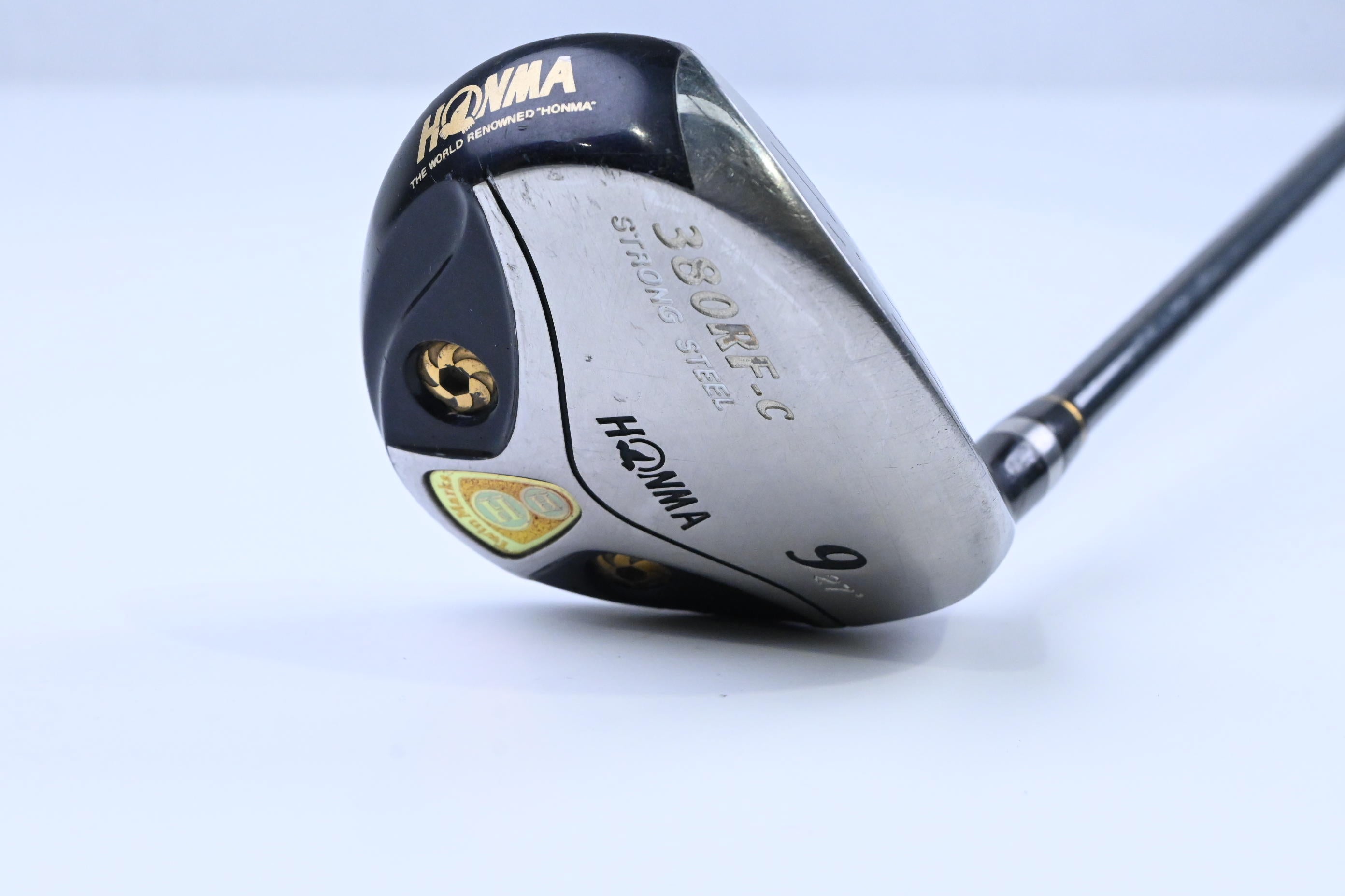 Ladies Honma 380RF-C Strong Steel #9 Wood / 27 Degree / Ladies Flex Armrq 846