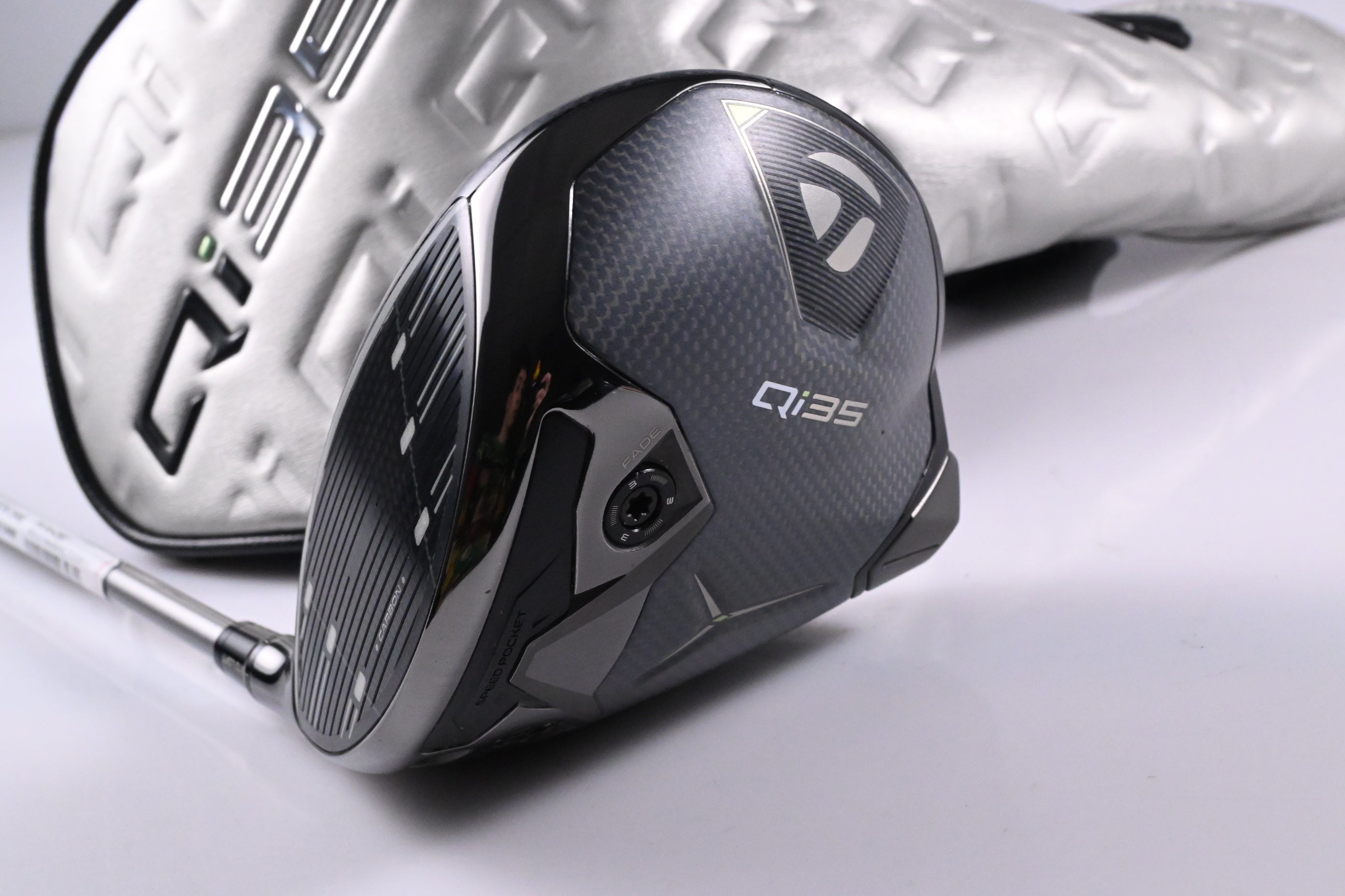 Left Hand Taylormade Qi35 LS Driver / 10.5 Degree / Regular Flex Air Speeder TCS