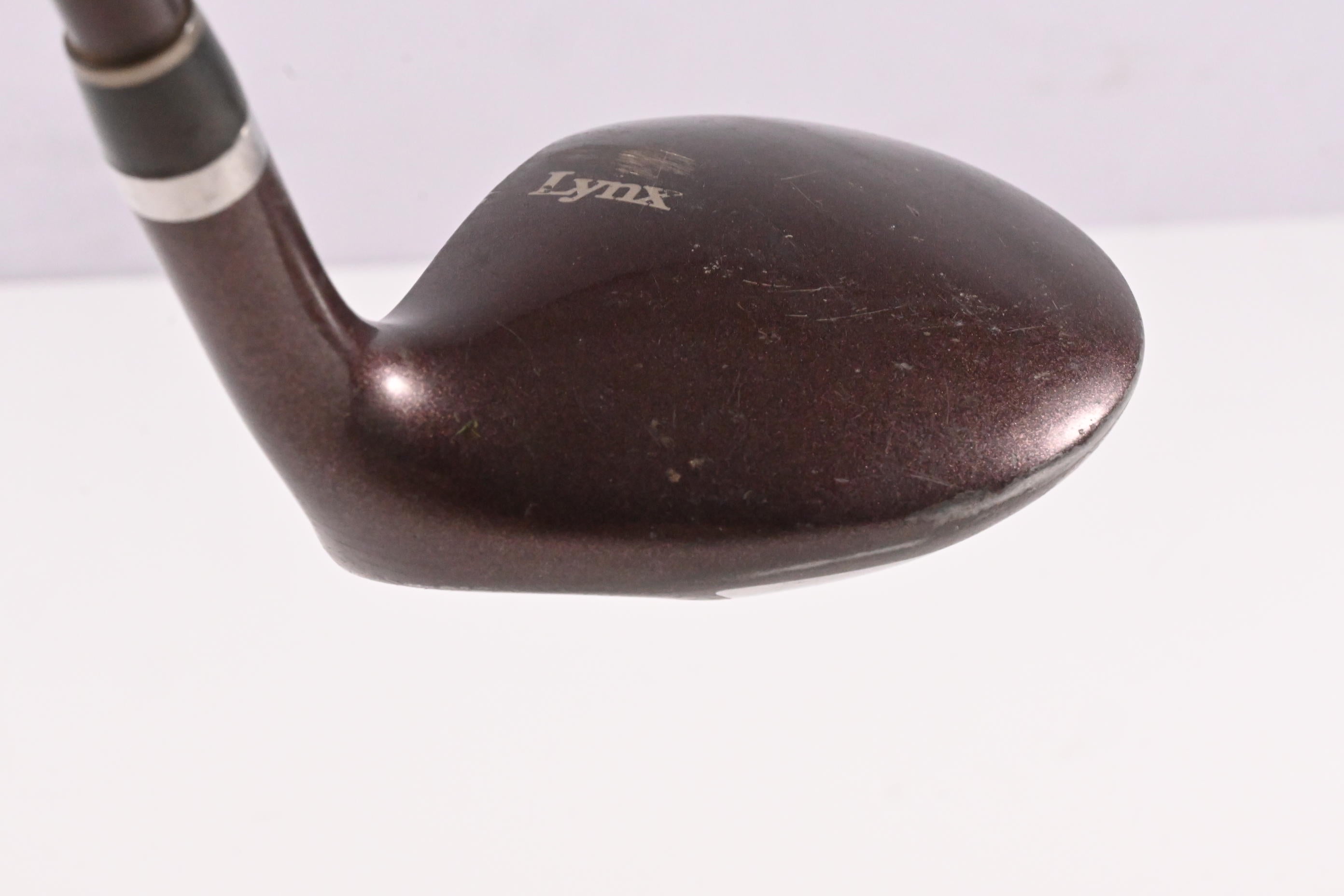 Ladies Lynx Crystal Cat #5 Wood / 18 Degree / Ladies Flex Lynx Dual Flare Shaft