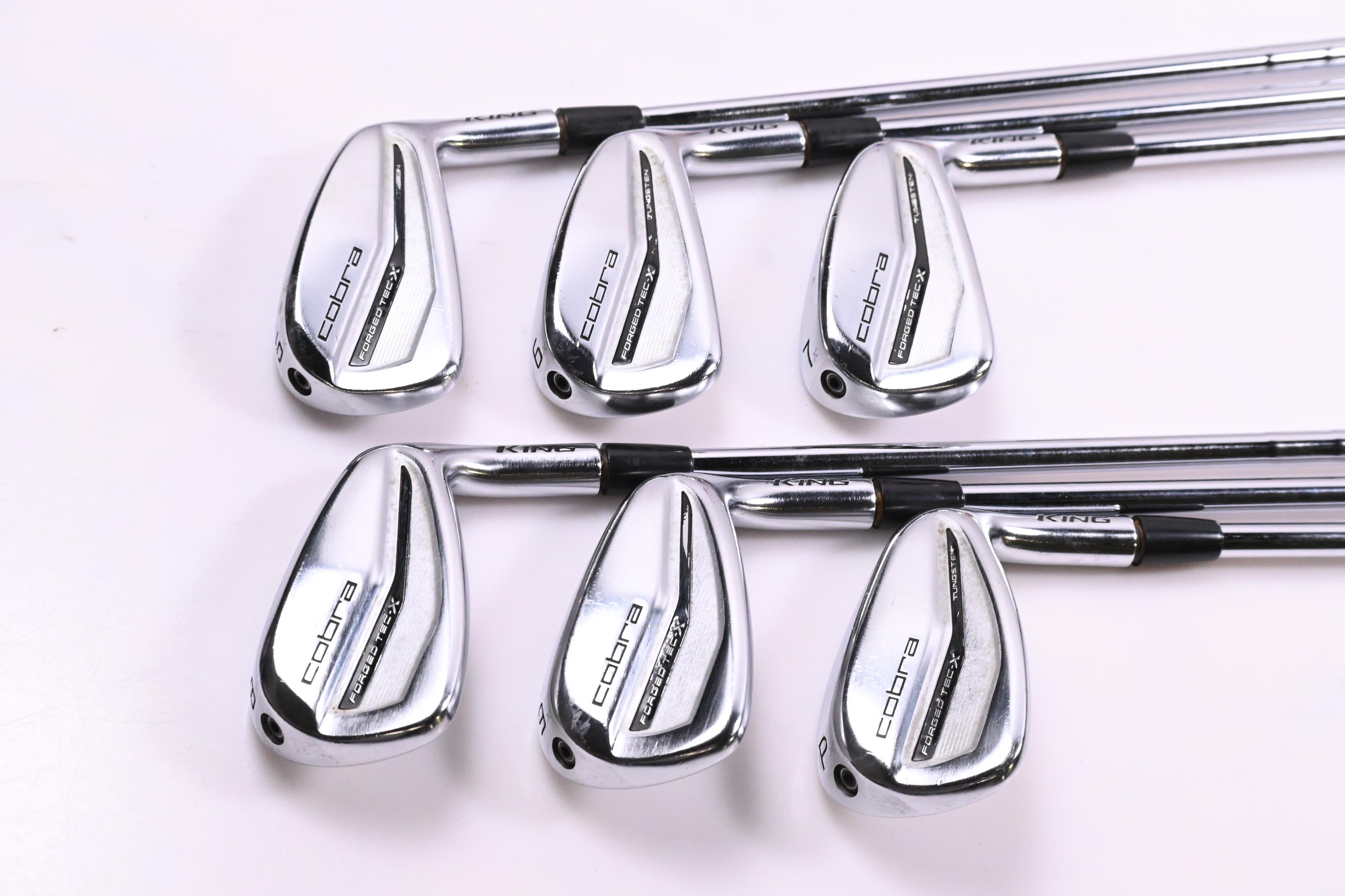Cobra Forged Tec X 2022 Irons / 5-PW / Regular Flex KBS Tour Lite Shafts
