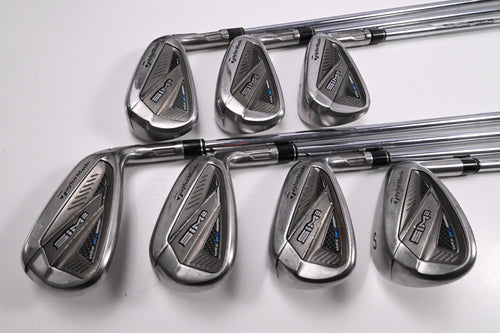 Taylormade SIM2 Max Irons / 5-PW+SW / Regular Flex KBS MAX MT 85 Shafts