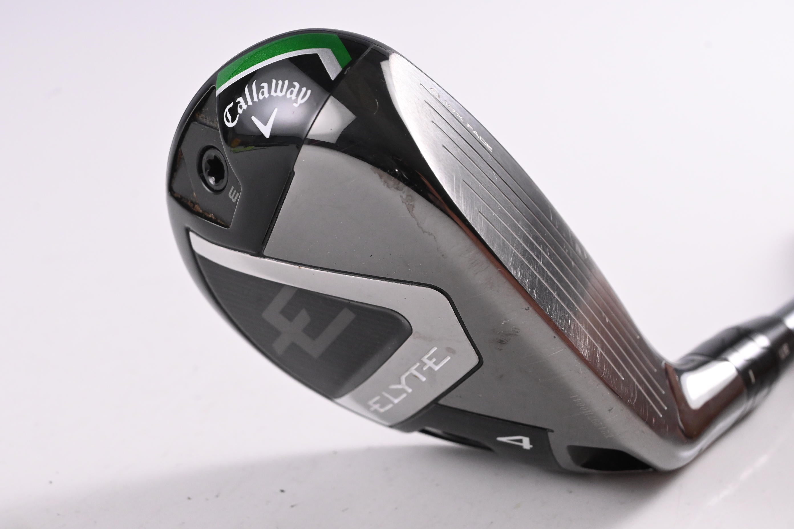 Callaway Elyte #4 Hybrid / 22 Degree / Stiff Flex Denali Charcoal 70 Shaft