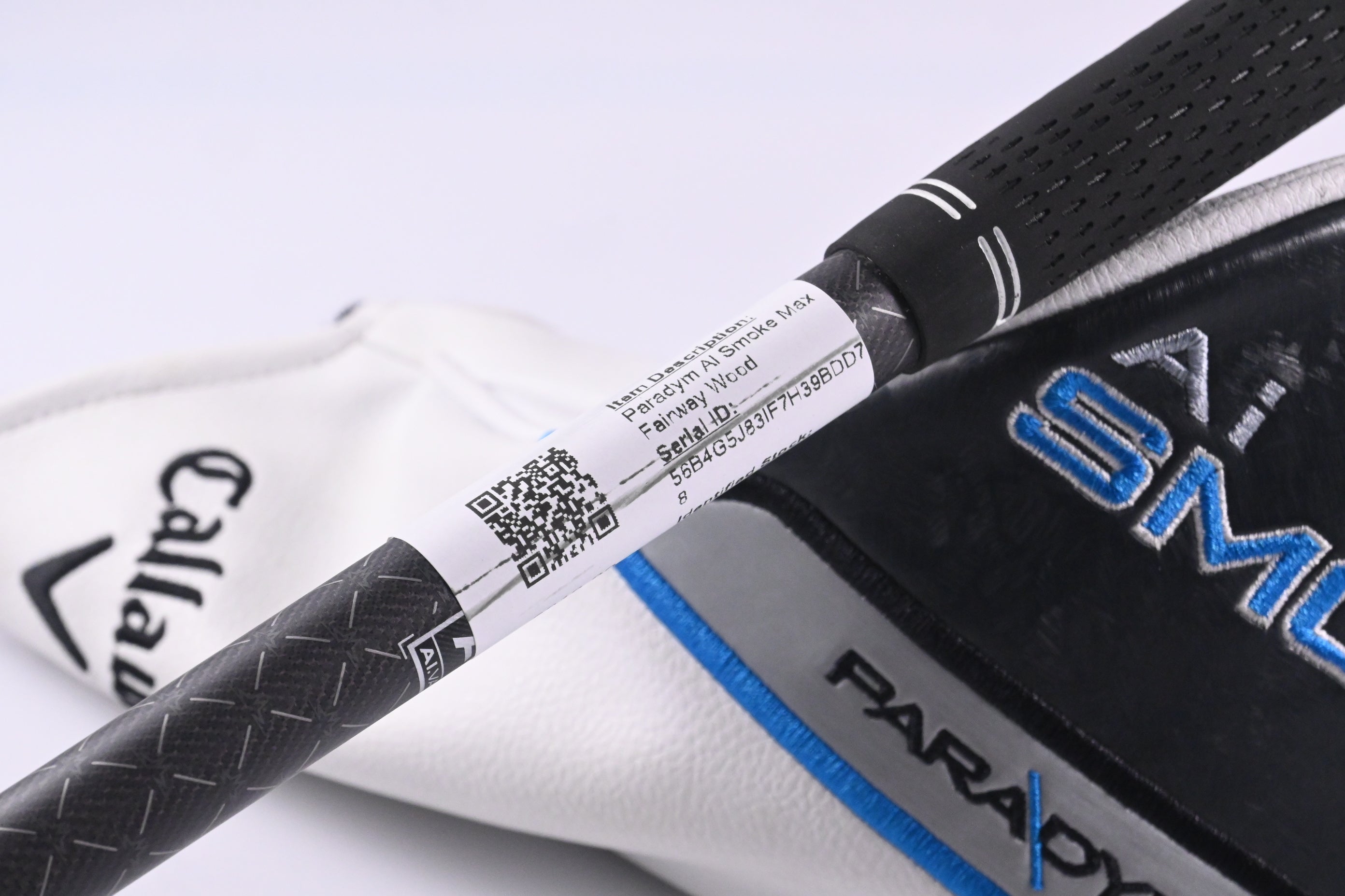 Callaway Paradym Ai Smoke Max #3 Wood / 15 Degree / Stiff Flex Tensei AV Blue 75 Shaft