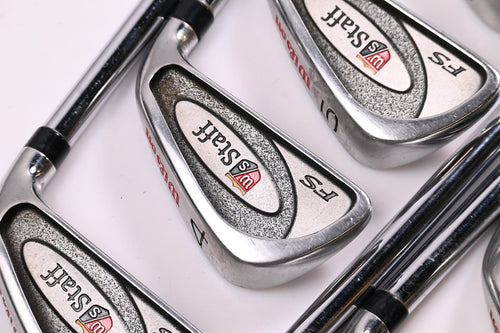 Wilson Fat Shaft Irons / 3-PW+SW / Regular Flex Wilson Fat Shafts