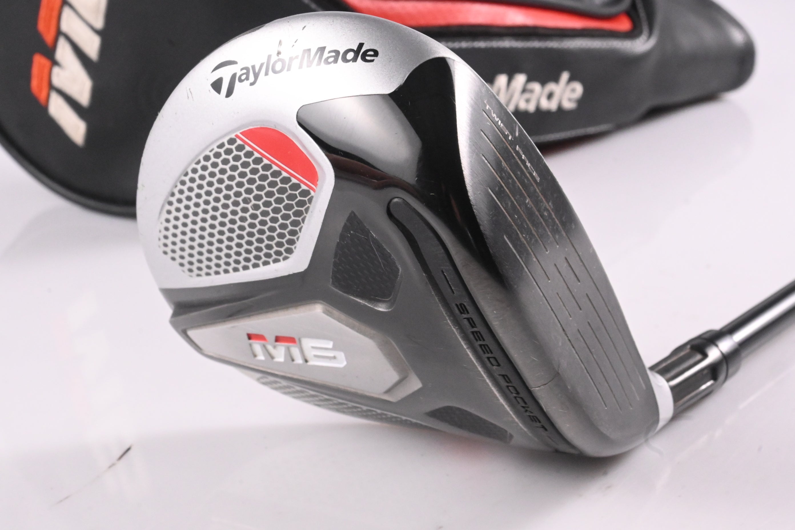 Taylormade M6 Rocket #3 Wood / 14 Degree / Stiff Flex Fujikura Atmos Orange 6 Shaft