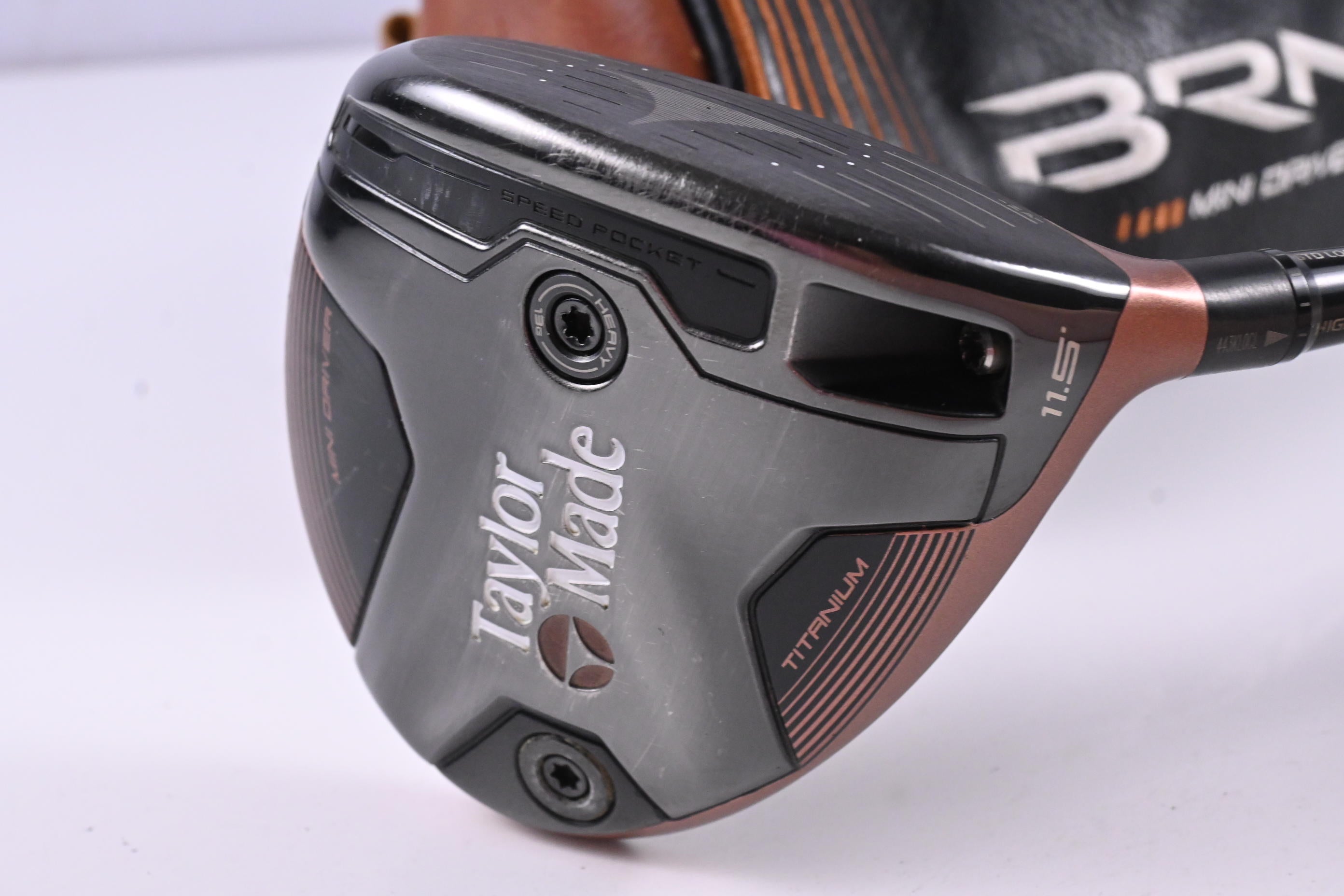 Taylormade BRNR Copper Mini Driver / 11.5 Degree / Stiff Flex UST Proforce 65