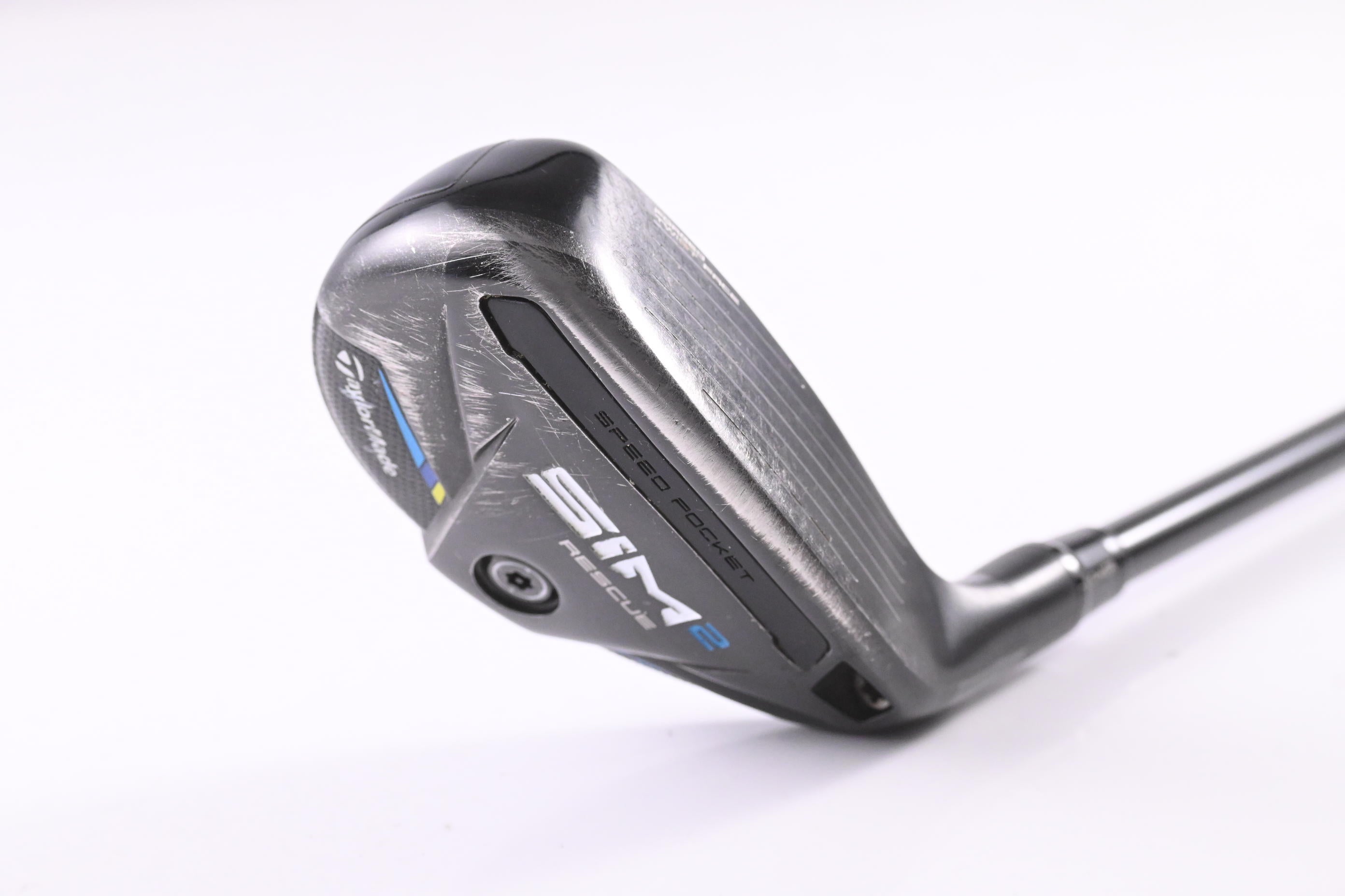 Taylormade SIM2 #3 Hybrid / 19.5 Degree / Stiff Flex Tensei AV Raw Blue 80 HY