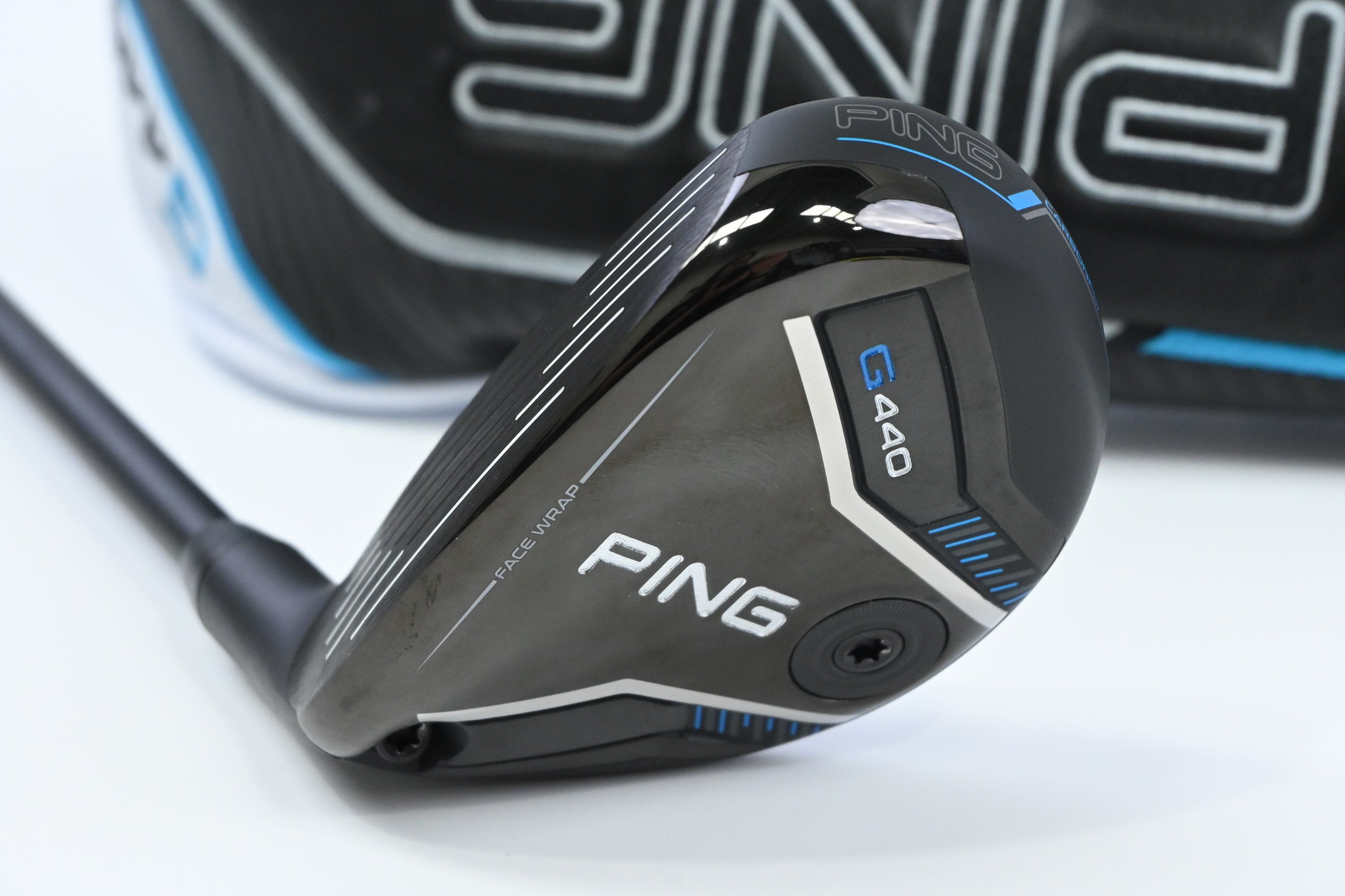 Left Hand Ping G440 #4 Hybrid / 23 Degree / Senior Flex Ping Alta CB Blue 70