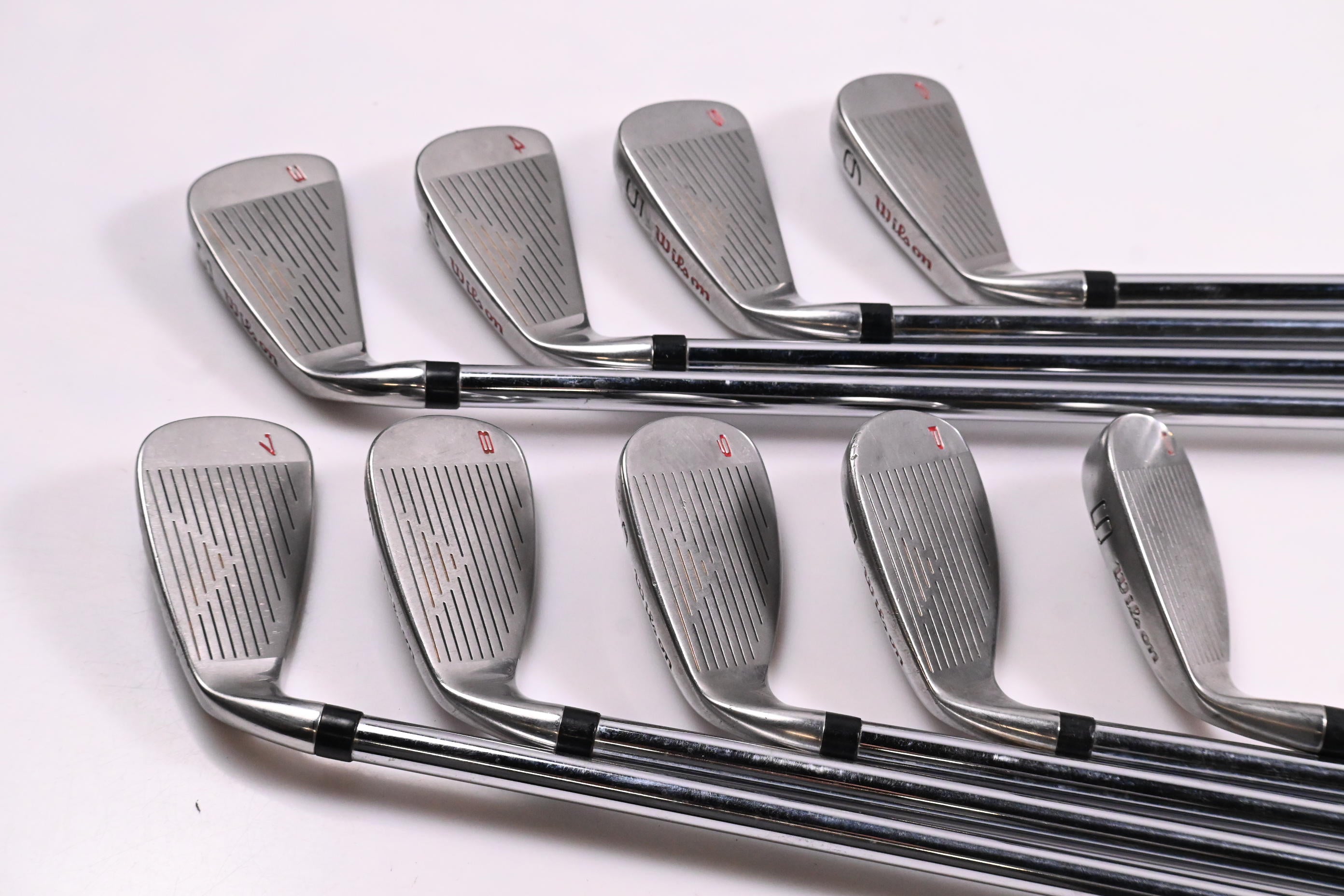 Wilson Fat Shaft Irons / 3-PW+SW / Regular Flex Wilson Fat Shafts