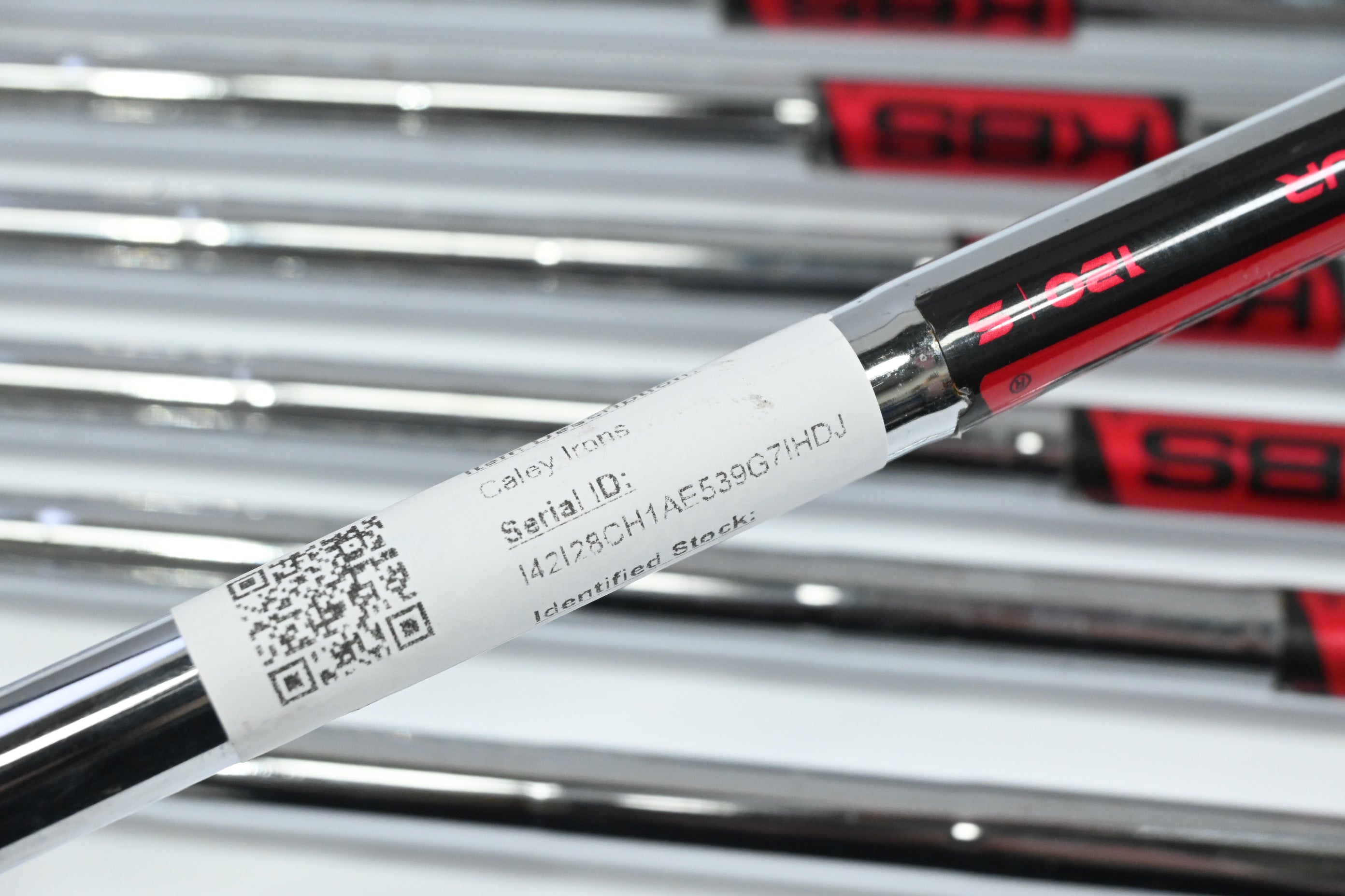 Caley 01T Irons / 4-PW / Stiff Flex KBS Tour 120 Shafts