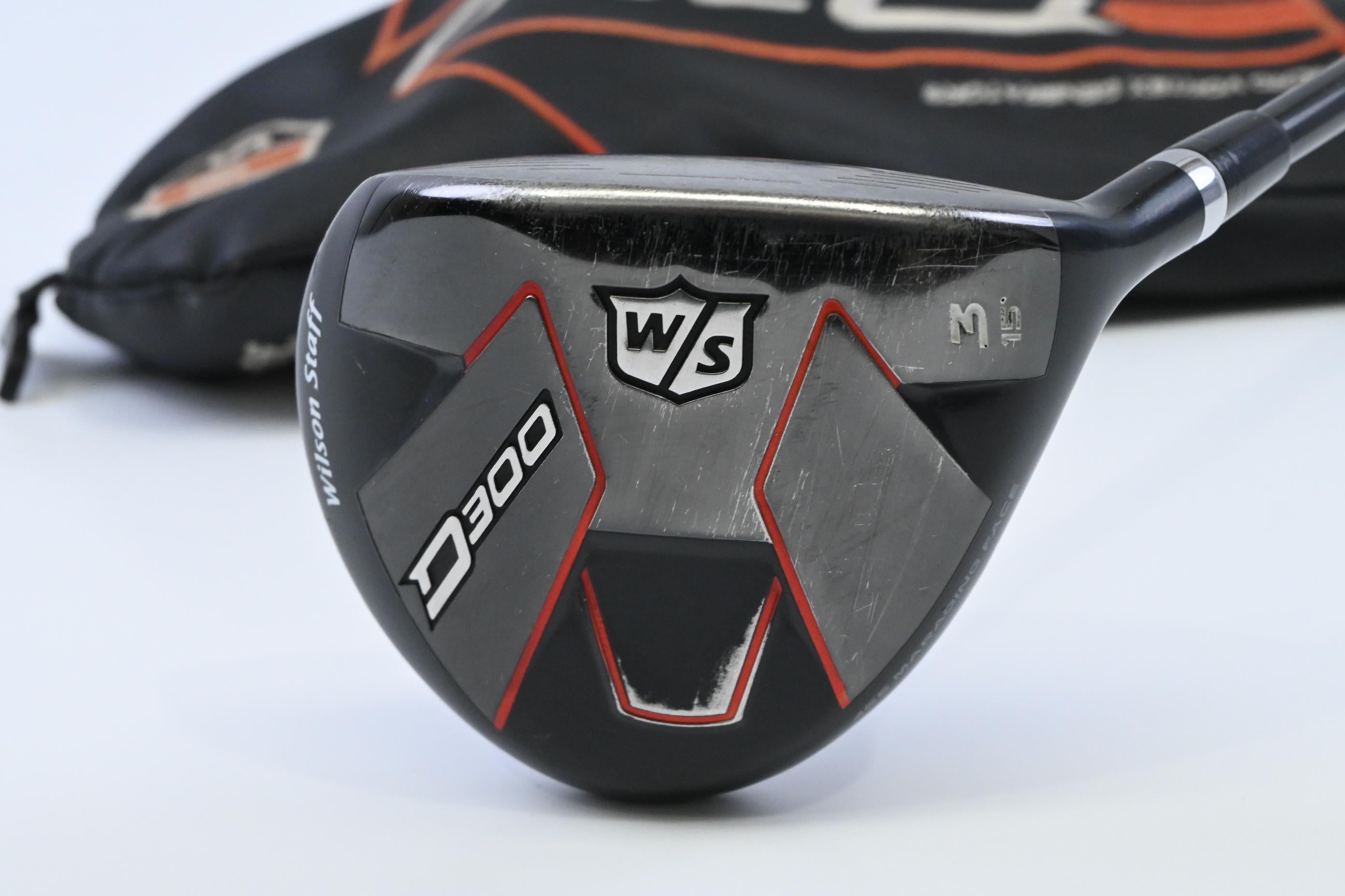 Wilson Staff D300 #3 Wood / 15 Degree / Stiff Flex Bassara E 52 Shaft