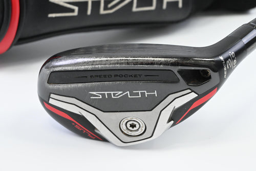 Taylormade Stealth Plus #3 Hybrid / 19.5 Degree / Stiff Flex HZRDUS Smoke Red 80