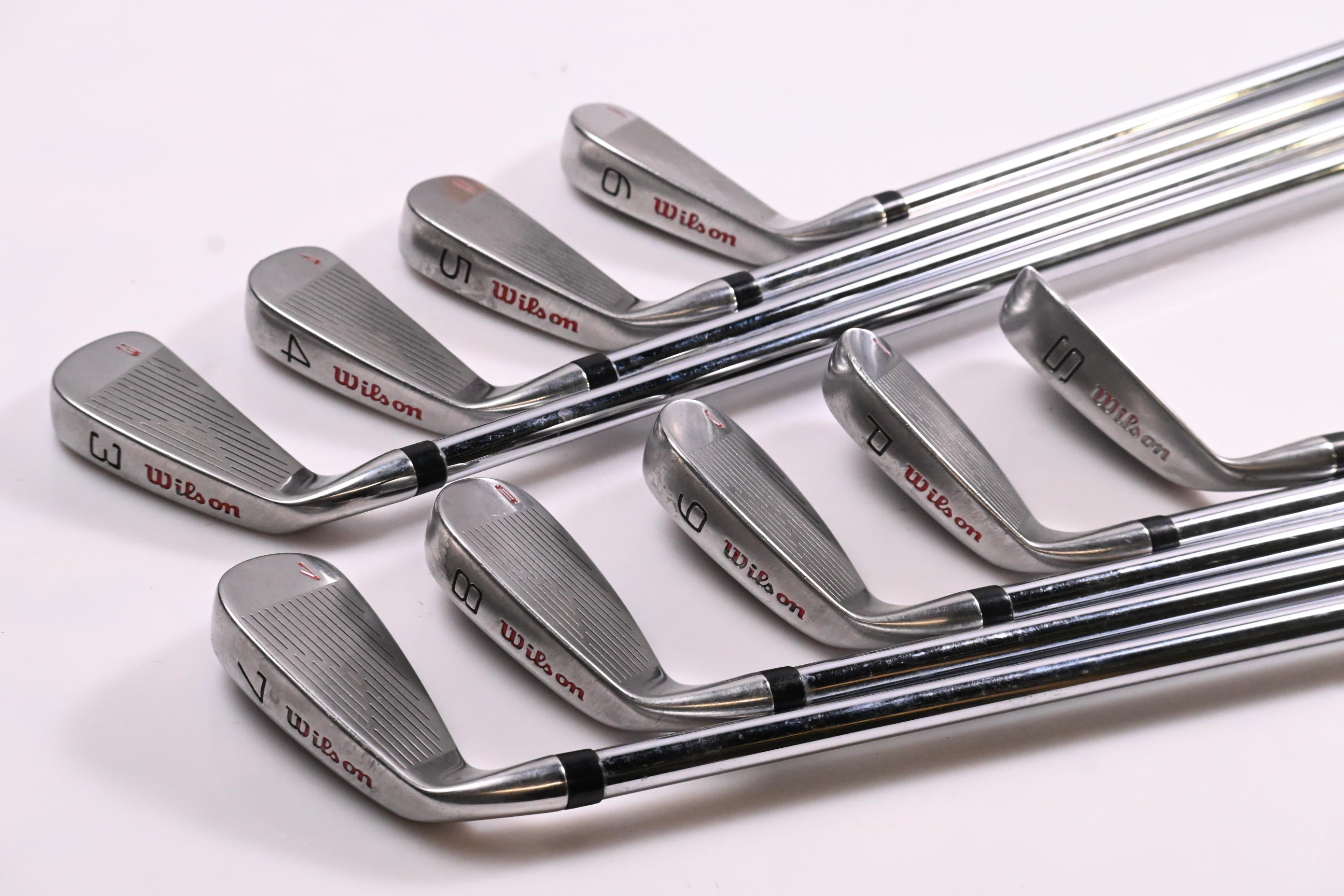 Wilson Fat Shaft Irons / 3-PW+SW / Regular Flex Wilson Fat Shafts
