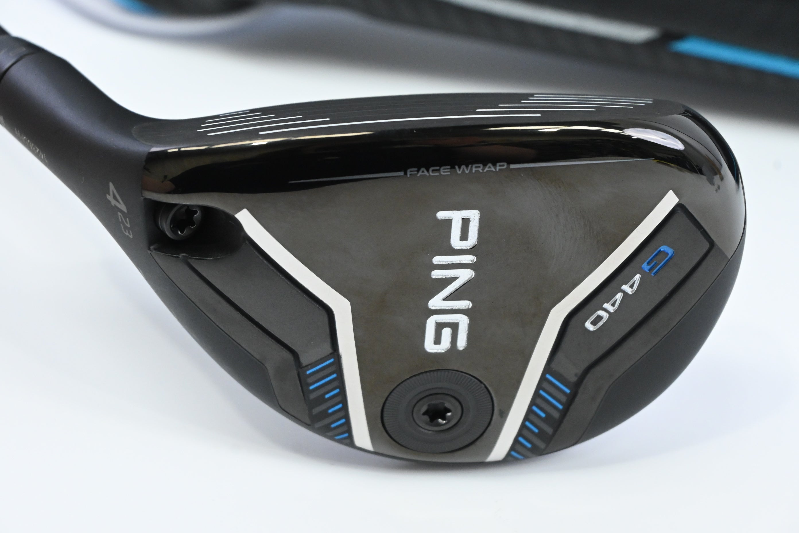 Left Hand Ping G440 #4 Hybrid / 23 Degree / Senior Flex Ping Alta CB Blue 70