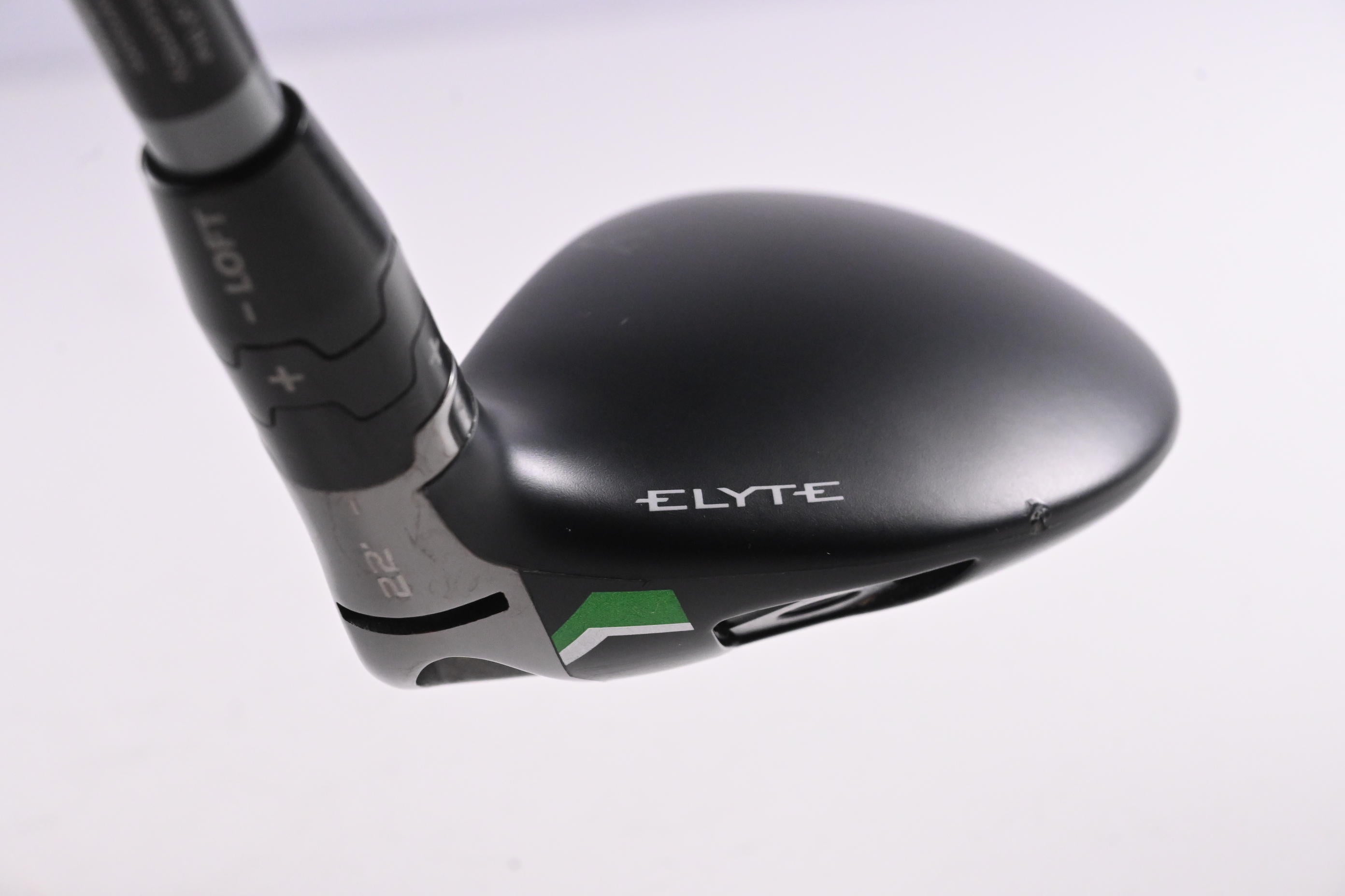 Callaway Elyte #4 Hybrid / 22 Degree / Stiff Flex Denali Charcoal 70 Shaft