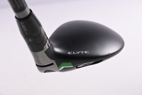 Callaway Elyte #4 Hybrid / 22 Degree / Stiff Flex Denali Charcoal 70 Shaft