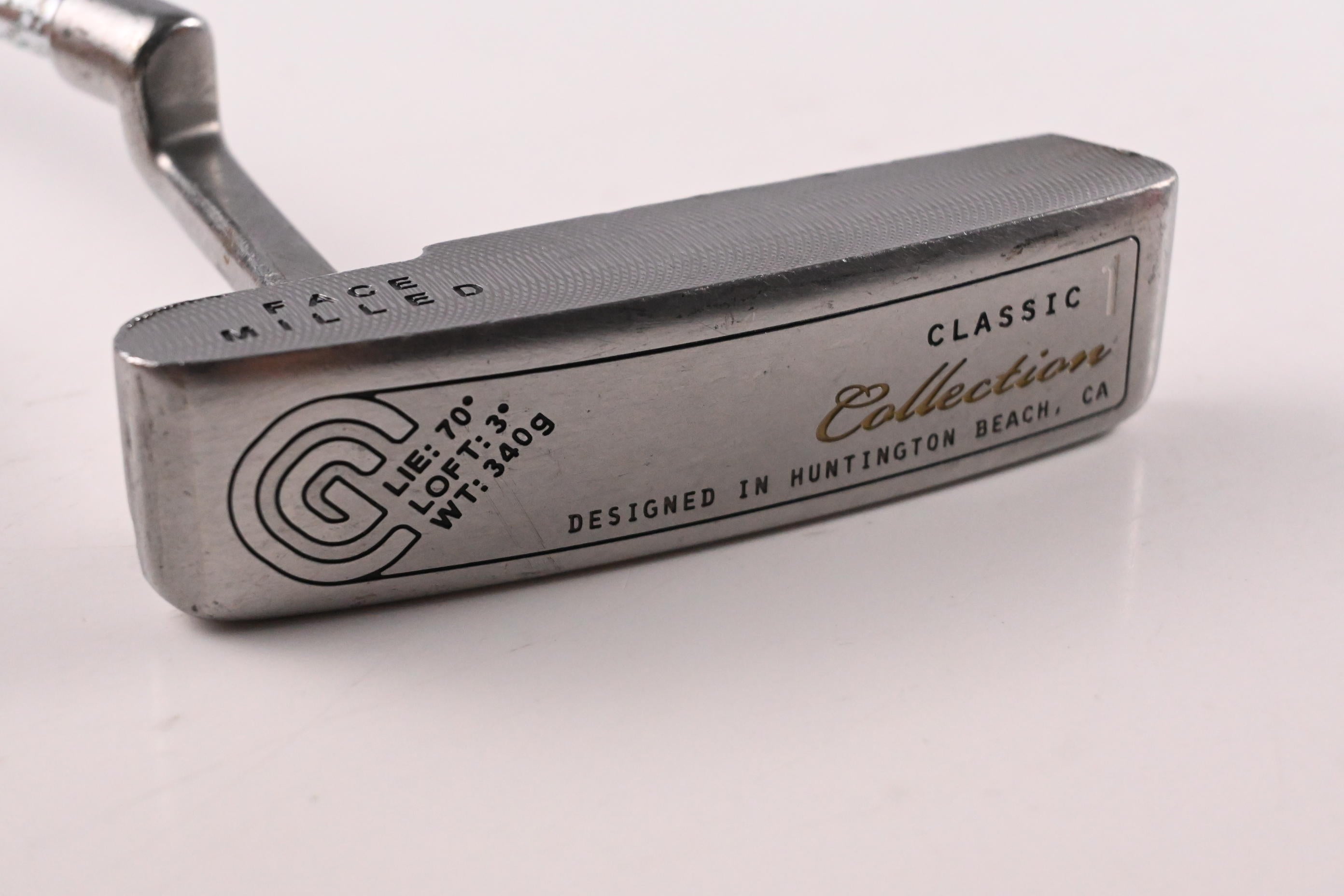 Left Hand Cleveland Classic Collection 1 Putter / 34 Inch