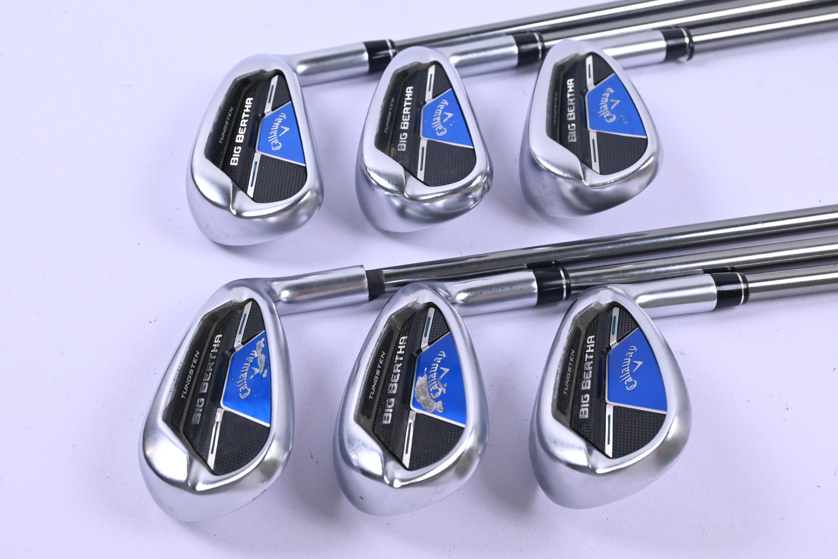 Callaway Big Bertha Reva 21 Irons / 6-PW+GW / Ladies Flex Callaway RCH 45
