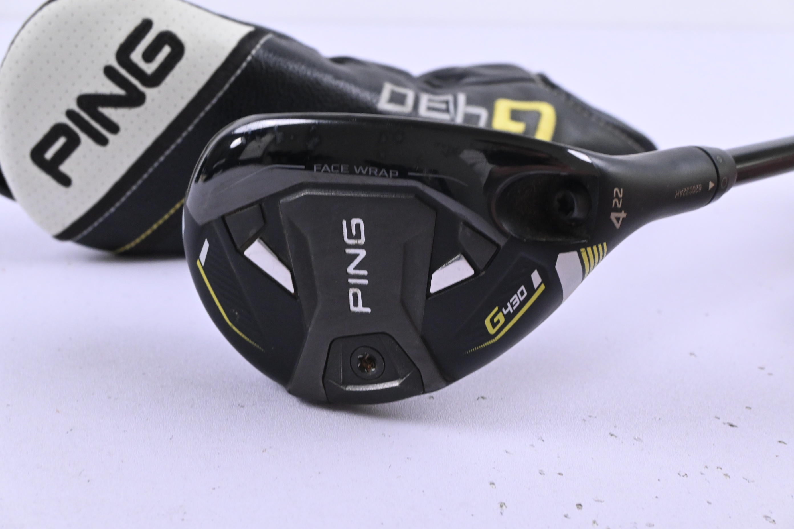 Ping G430 #4 Hybrid / 22 Degree / X-Flex HZRDUS Smoke RDX Red 80 Shaft