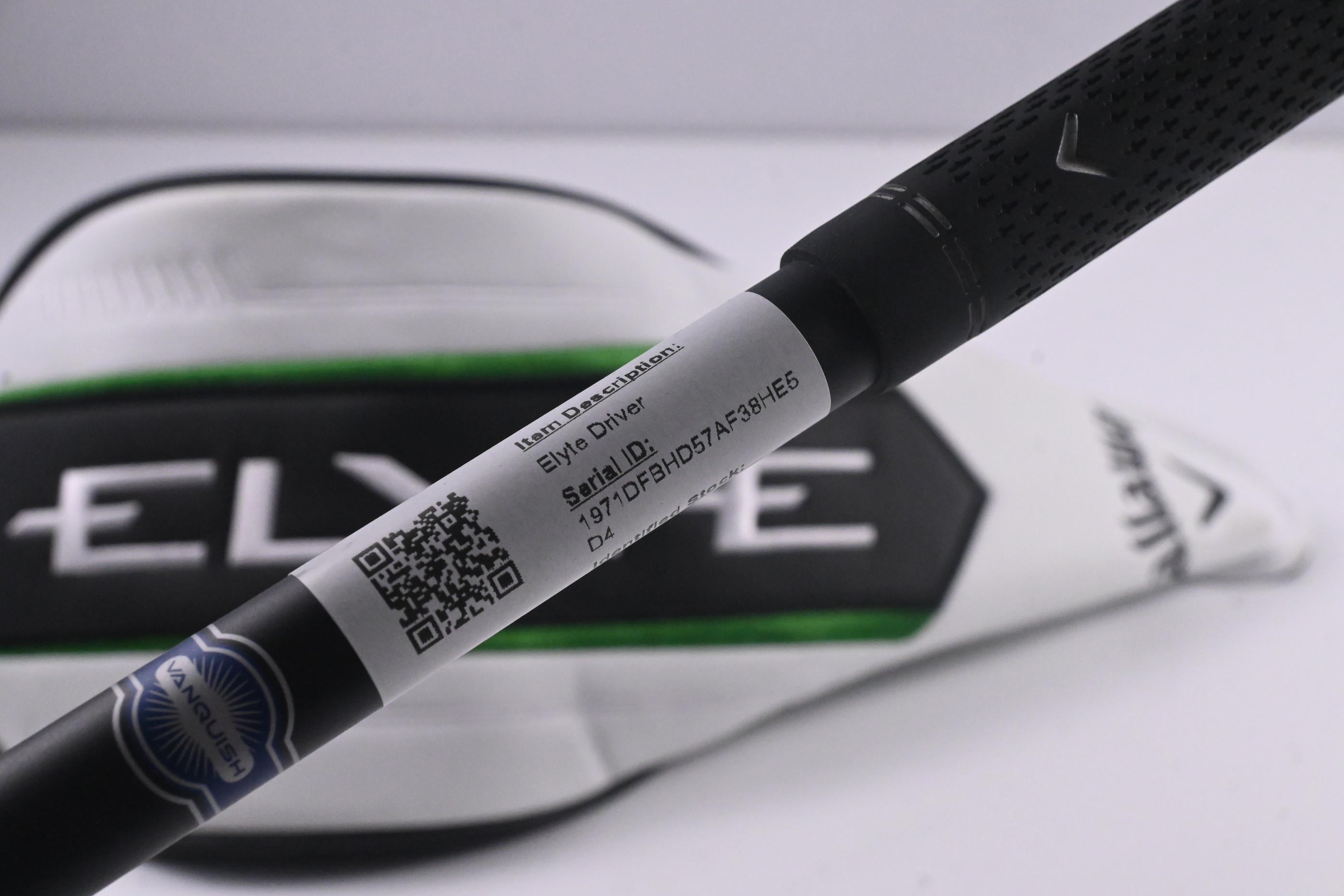 Callaway Elyte Driver / 10.5 Degree / Senior Flex Vanquish 4 Shaft