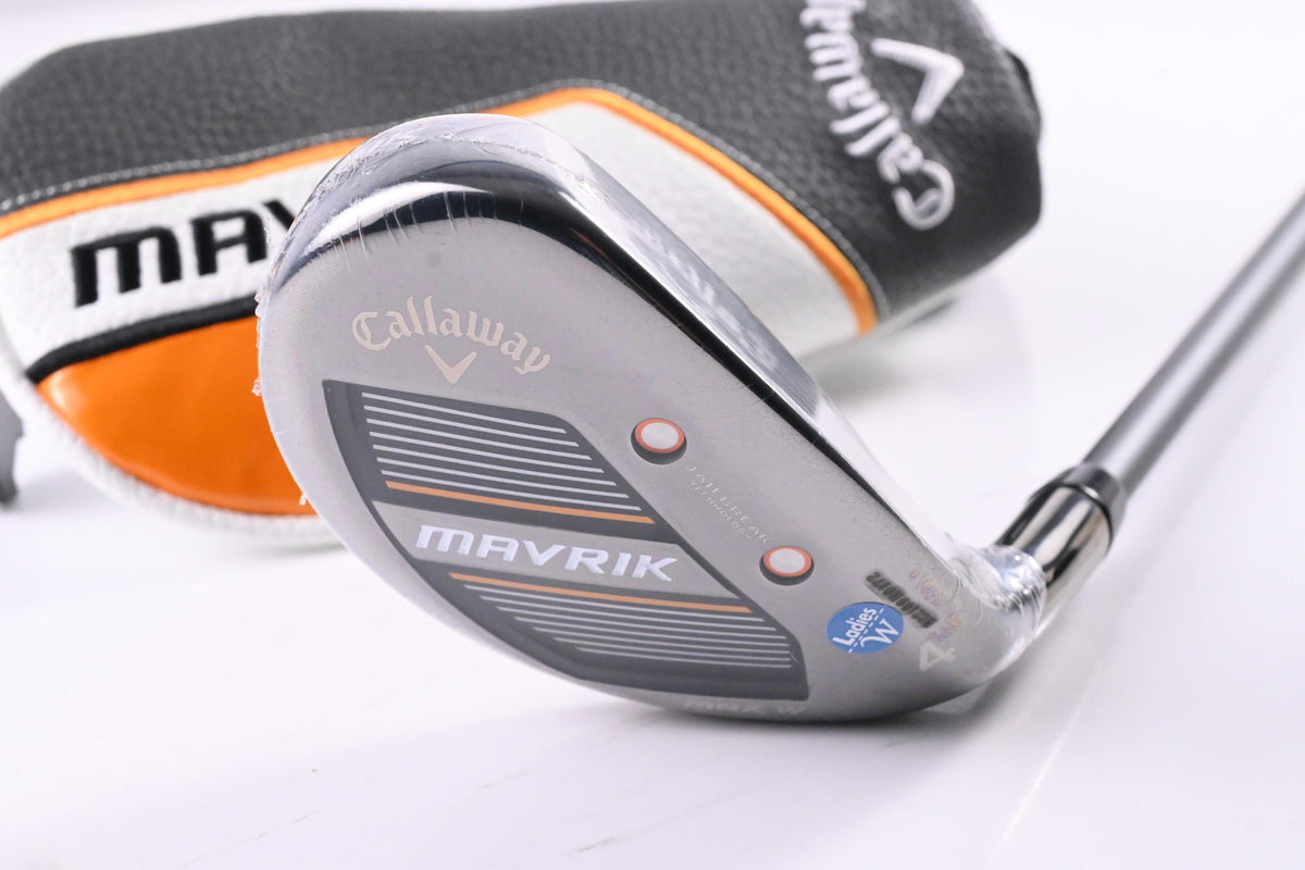 Ladies Callaway Mavrik Max #4 Hybrid / 24 Degree / Ladies Flex Catalyst 45 Shaft