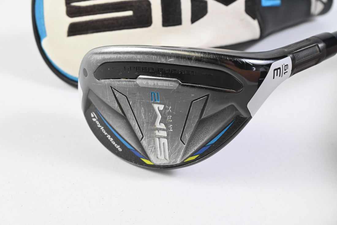 Taylormade SIM2 Max #3 Hybrid / 19 Degree / Stiff Flex Fujikura Ventus Blue 7
