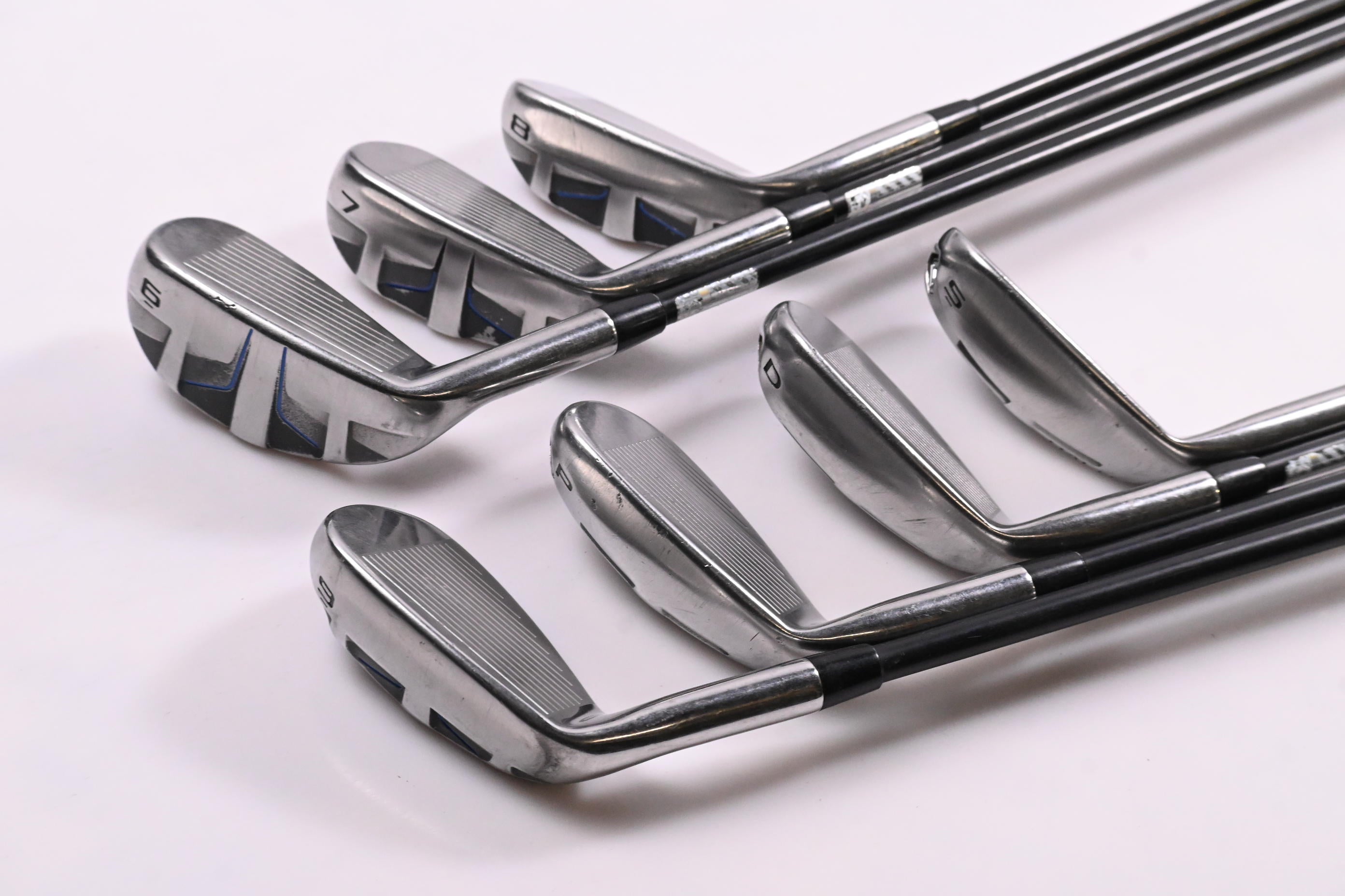 Ladies Cleveland Launcher XL Halo Irons / 6-PW+GW+SW / Ladies Flex Cypher 40